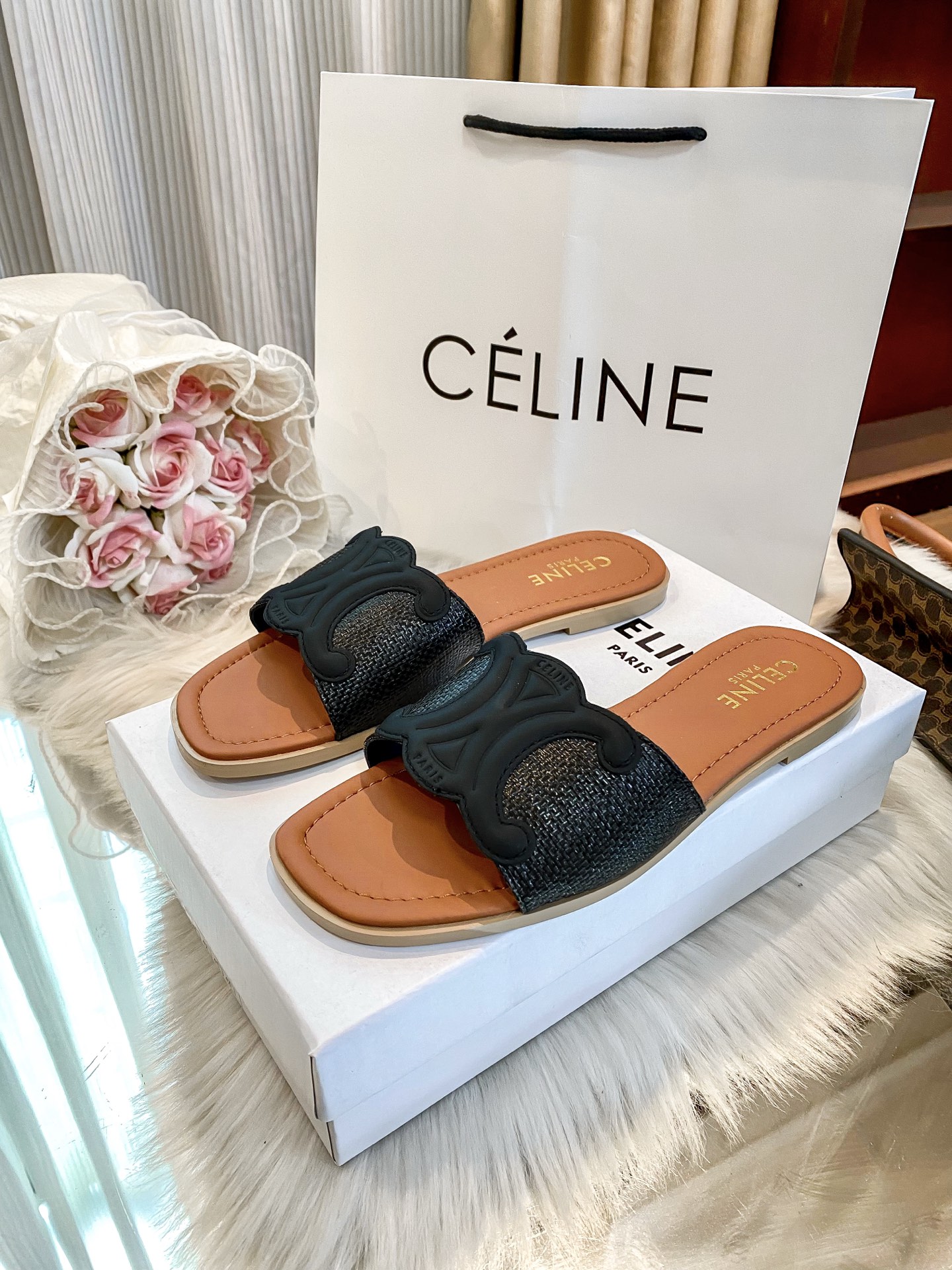Celine Haute Couture Classic Luxury Leather Shoe Loafer Shoes 4