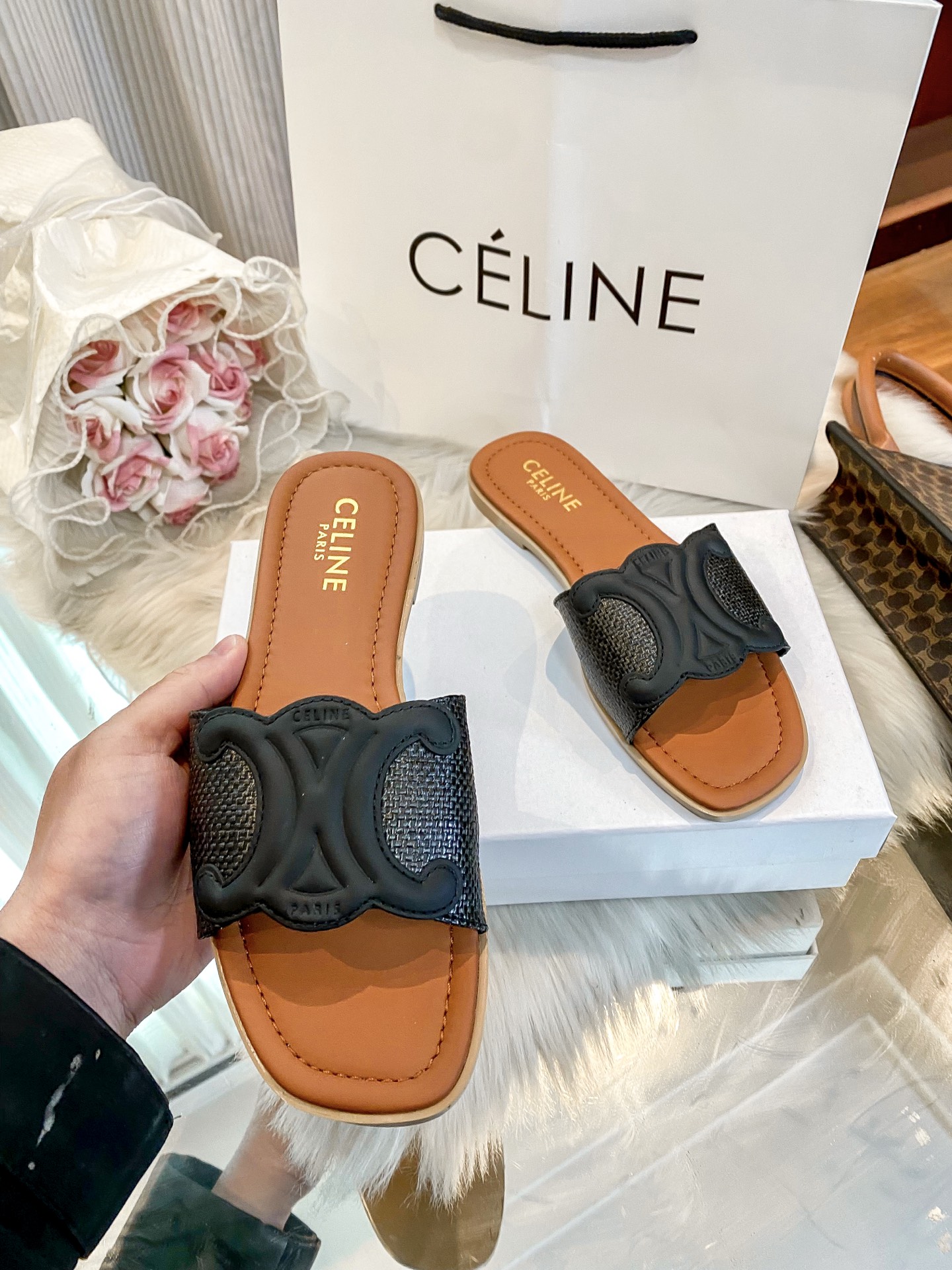 Celine Haute Couture Classic Luxury Leather Shoe Loafer Shoes 3