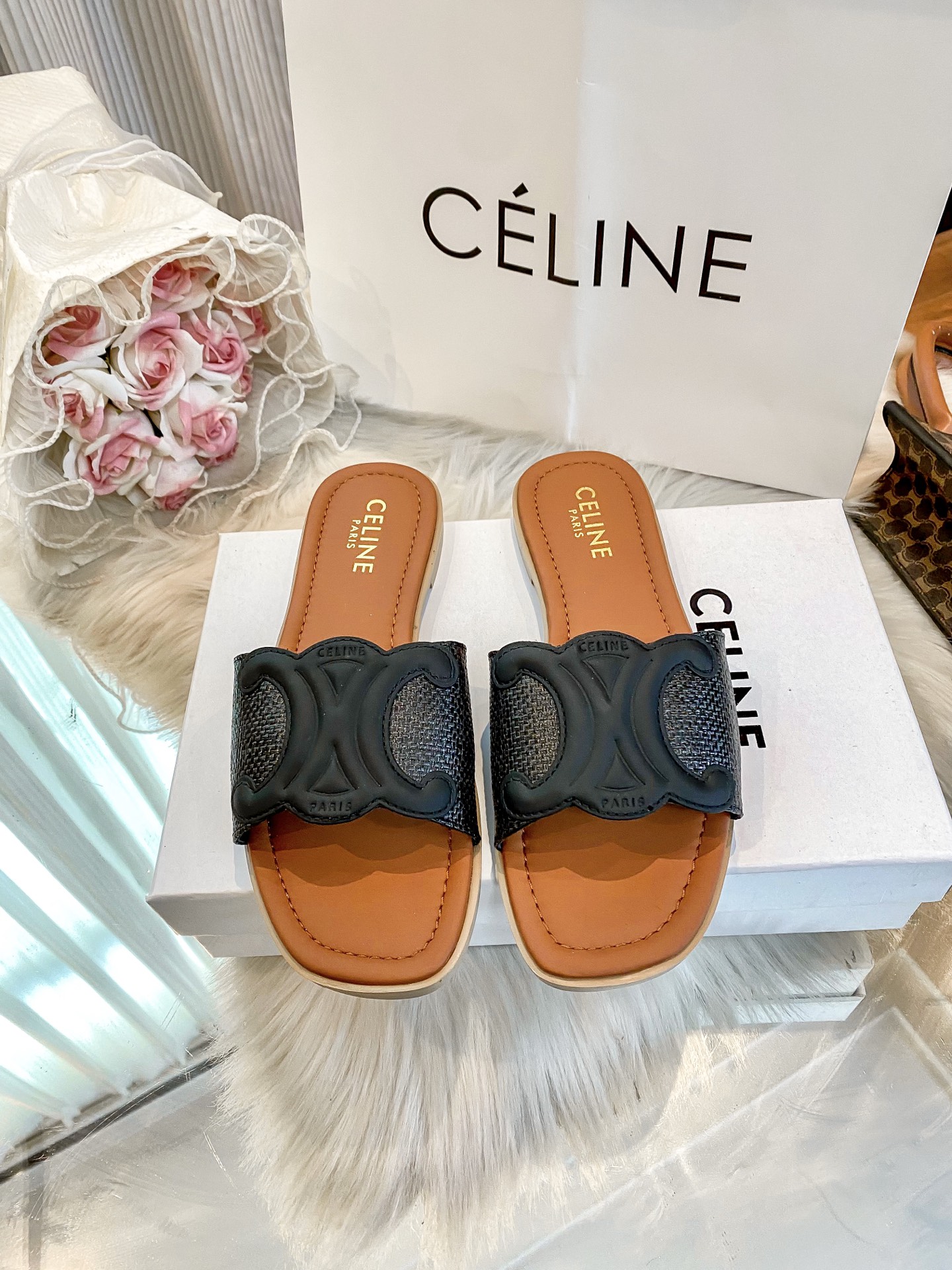 Celine Haute Couture Classic Luxury Leather Shoe Loafer Shoes
