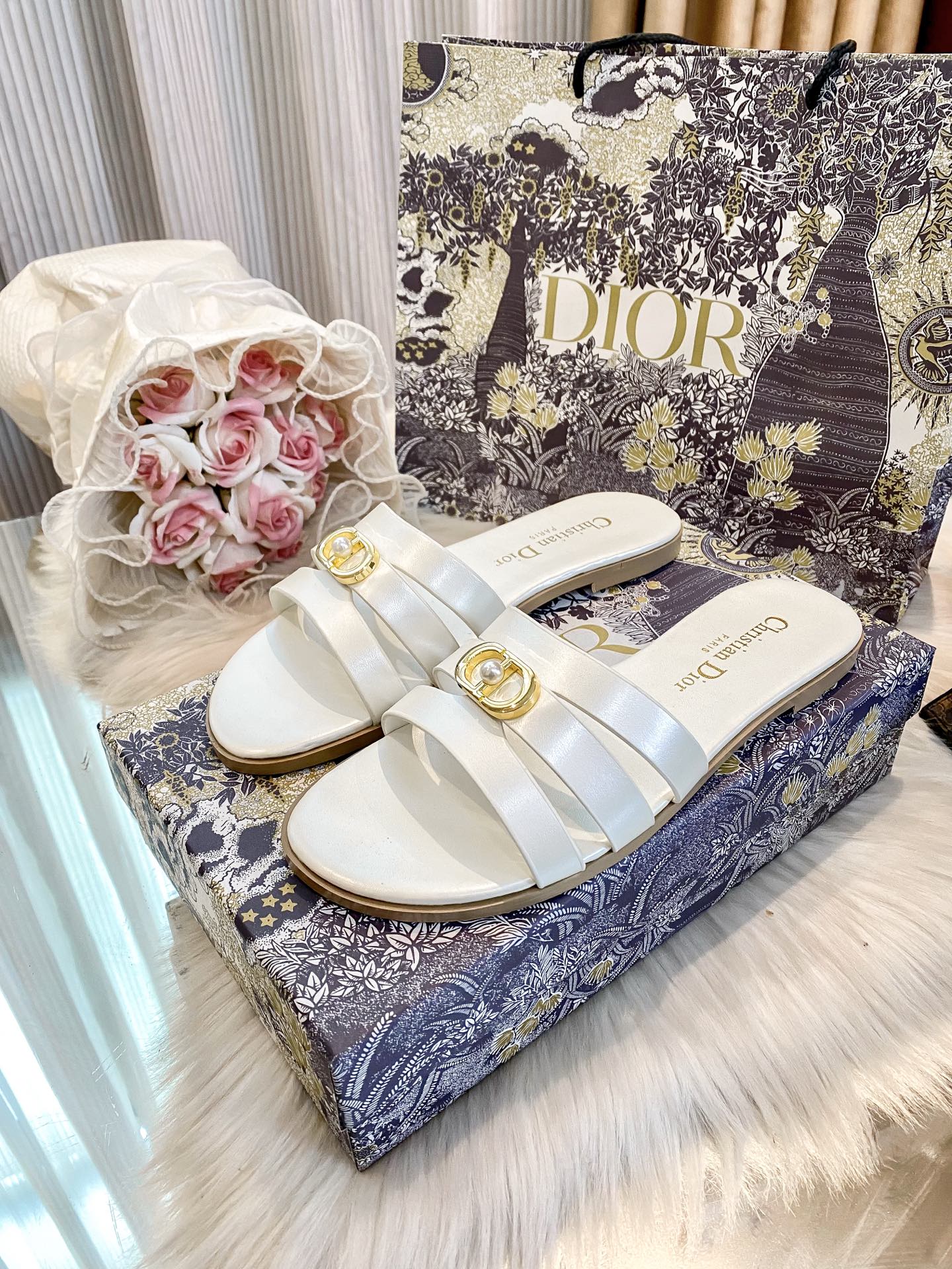 Dior Haute Couture Classic Luxury Leather Shoe Loafer Shoes Ref 4
