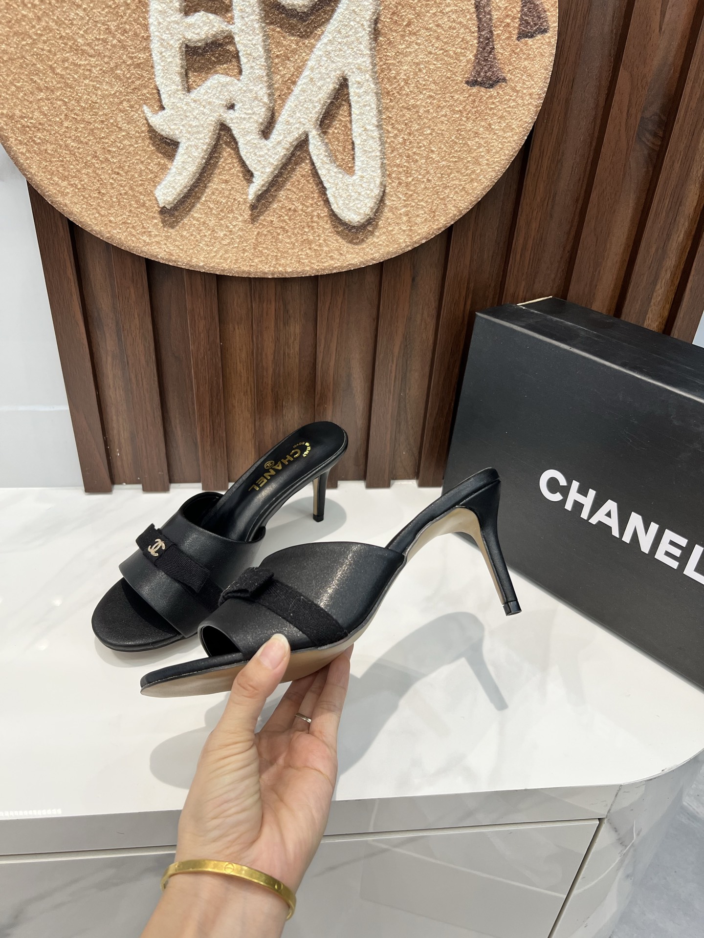 香奈儿 Chanel 经典高奢皮鞋鞋履高跟鞋 #C05E9F77 8
