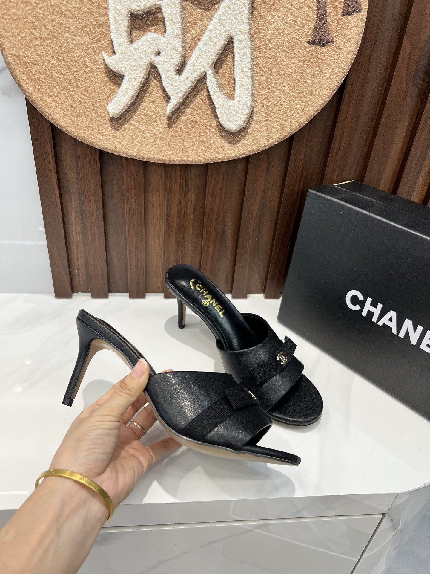 香奈儿 Chanel 经典高奢皮鞋鞋履高跟鞋 #C05E9F77 3