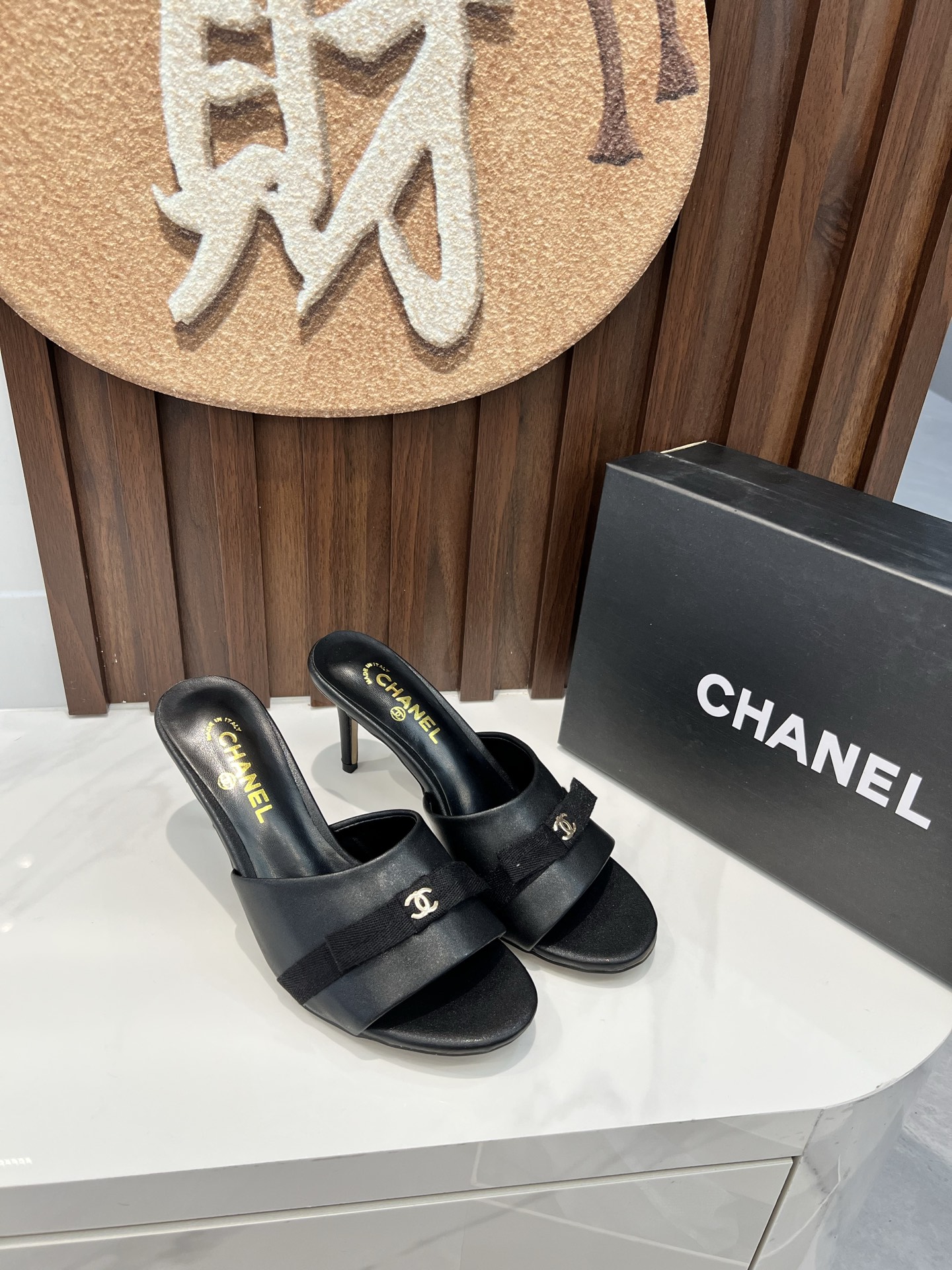 香奈儿 Chanel 经典高奢皮鞋鞋履高跟鞋 #C05E9F77 2