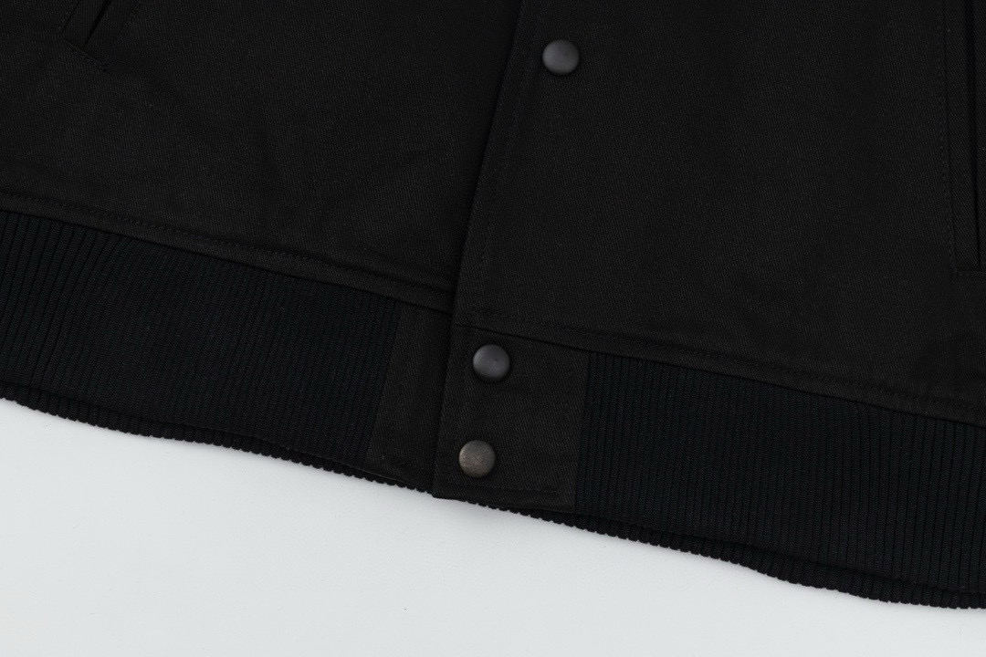 STUSSY/斯图西25ss徽章贴布刺绣棒球服夹克