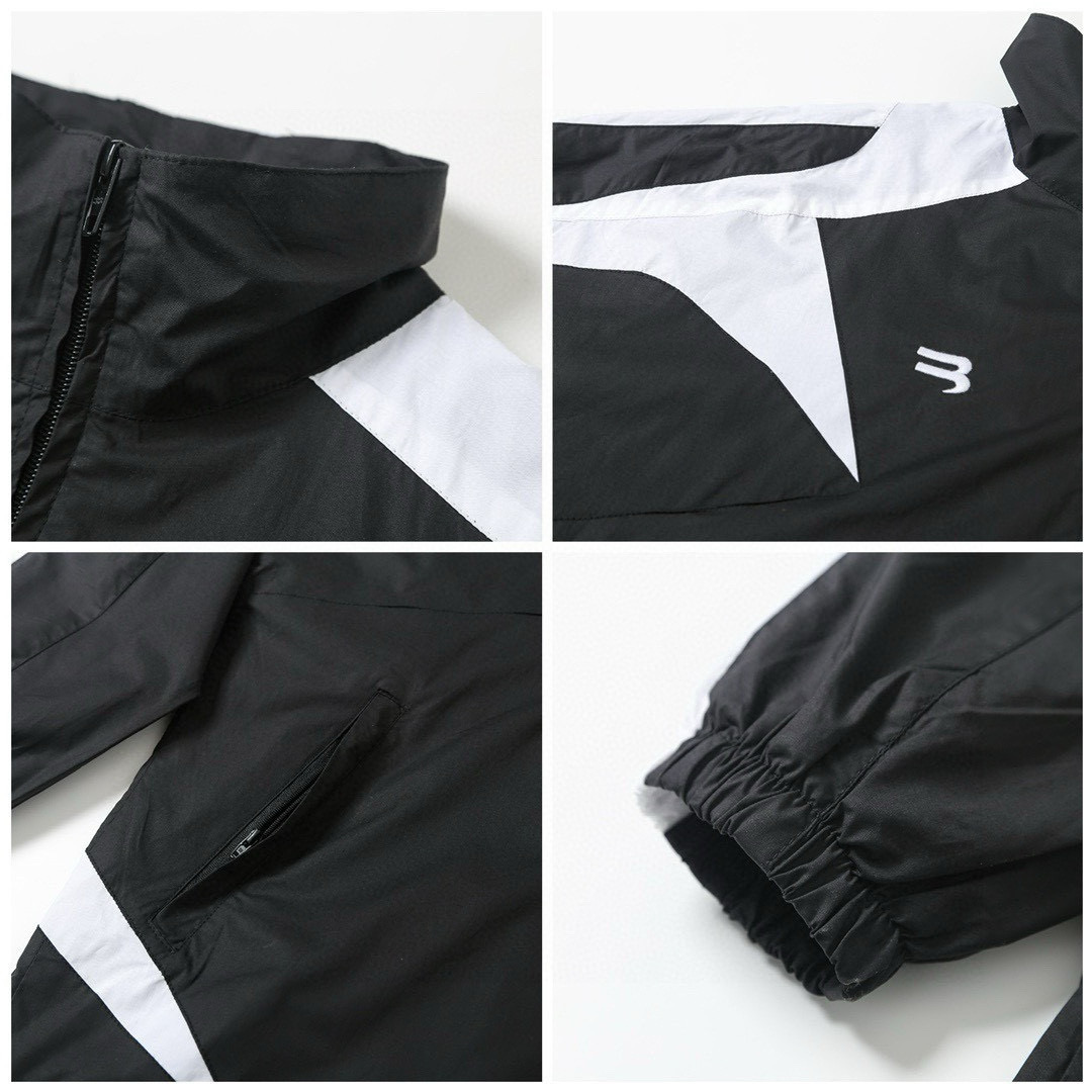 Balenciaga/巴黎世家 曼联拼接足球作训冲锋衣夹克