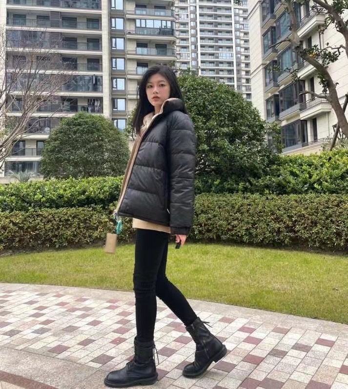 羽绒服-。 BBR细格双面穿立领羽绒服外套!高端双面羽绒,搭配Vintage格纹配色!格子面全衣定位对格