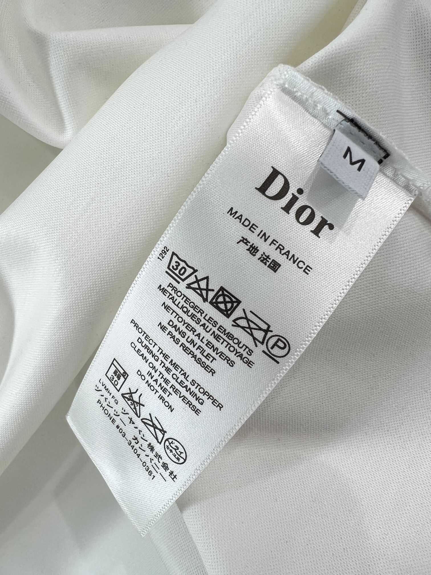  小迪毛巾绣花工艺标识情侣款短袖
 重温经典~高级感拉满的Di**毛巾绣短袖来了！胸前立体“DI**”毛