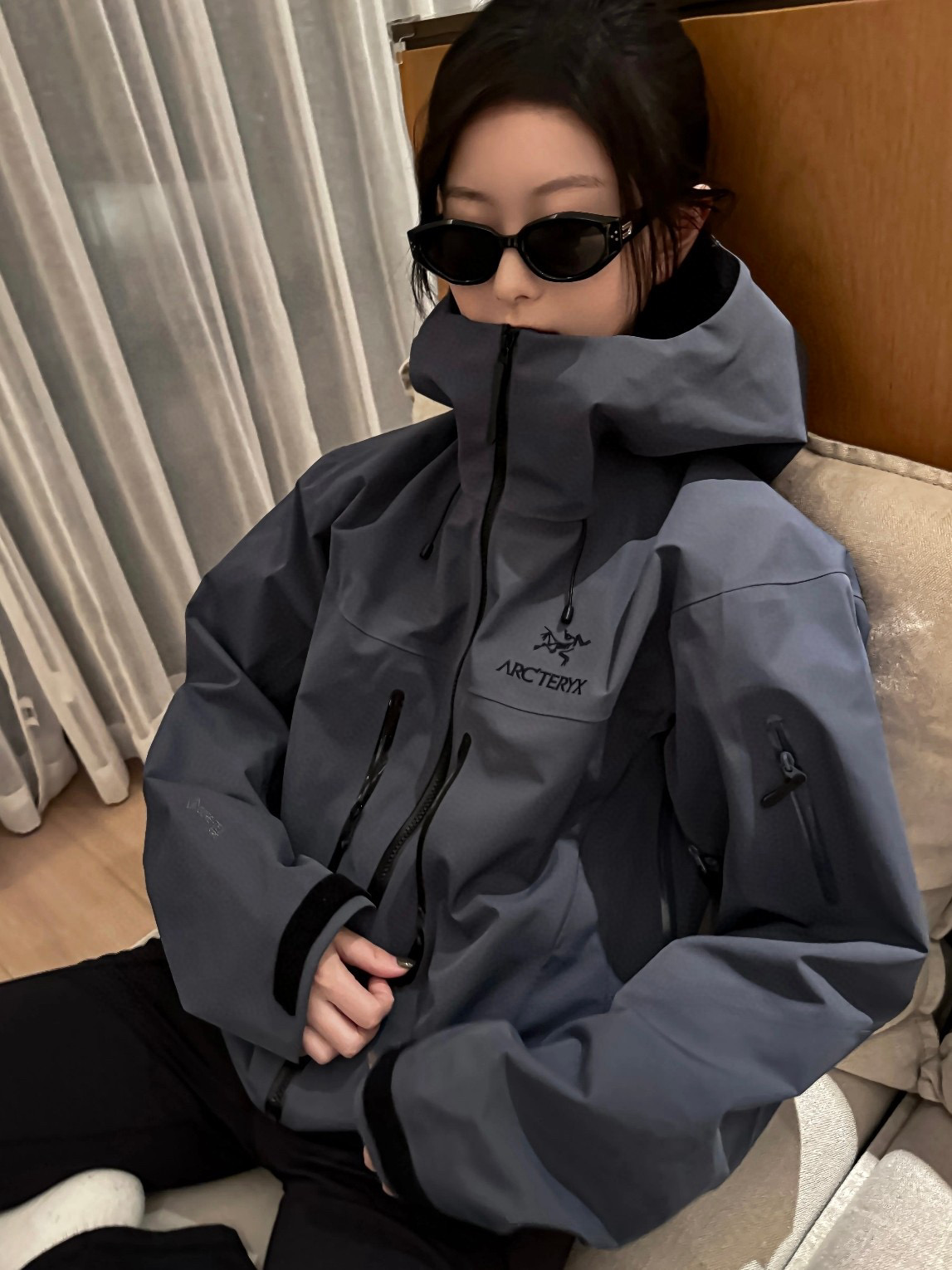 顶级版本Arcteryx始祖鸟 AlP🆕ha系列 Sv 第7代 GORE-TEX Pro 刺绣Logo图