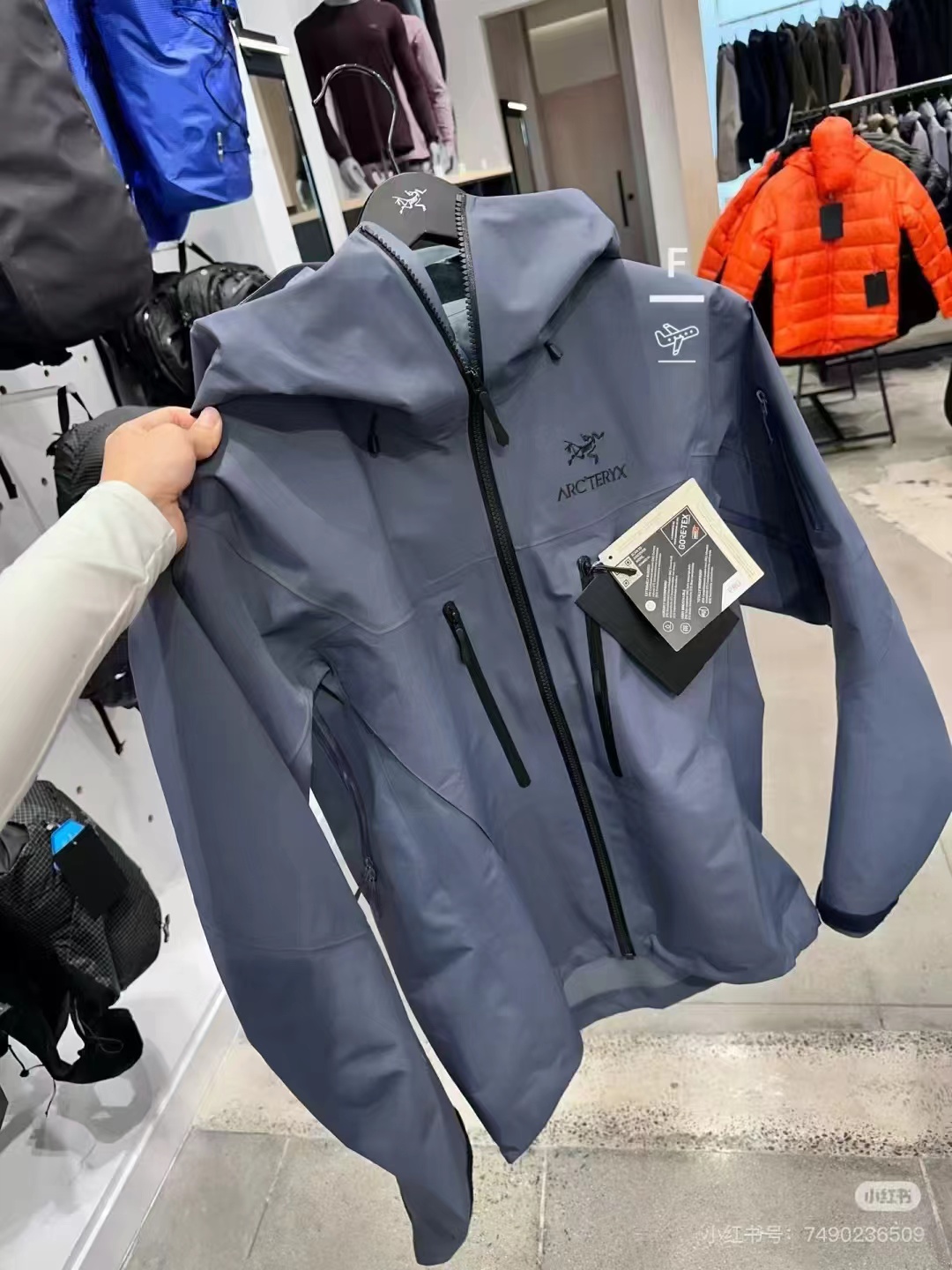 顶级版本Arcteryx始祖鸟 AlP🆕ha系列 Sv 第7代 GORE-TEX Pro 刺绣Logo图