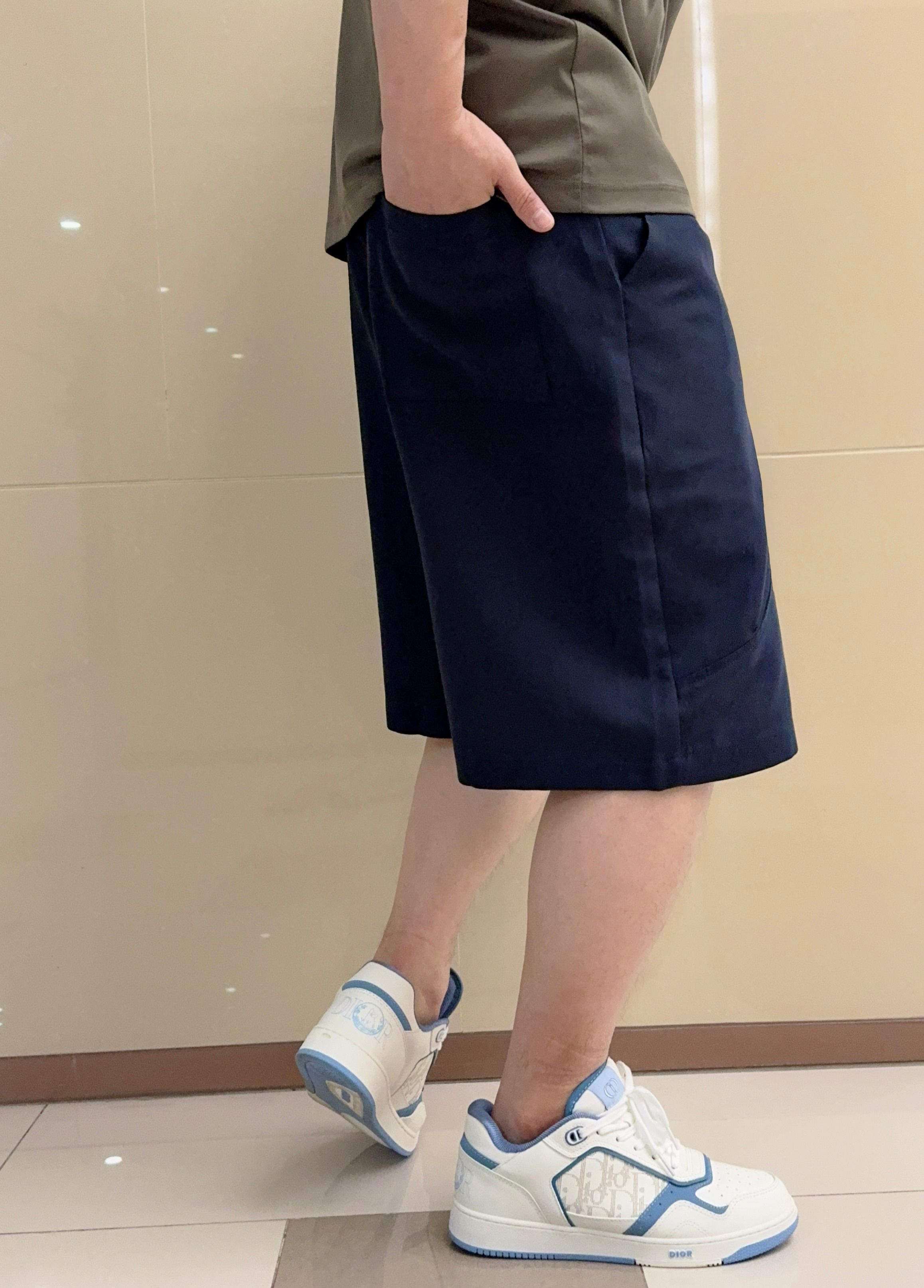 。 H凉感阔版休闲亚麻短裤｜夏日松弛感刚需神裤材质 天丝亚麻聚酯纤维混纺 超级亲肤凉爽 ➕以解构立体拼接