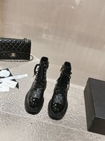 Chanel Short Boots Pink