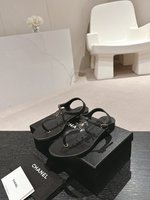 Chanel Shoes Sandals Genuine Leather Sheepskin