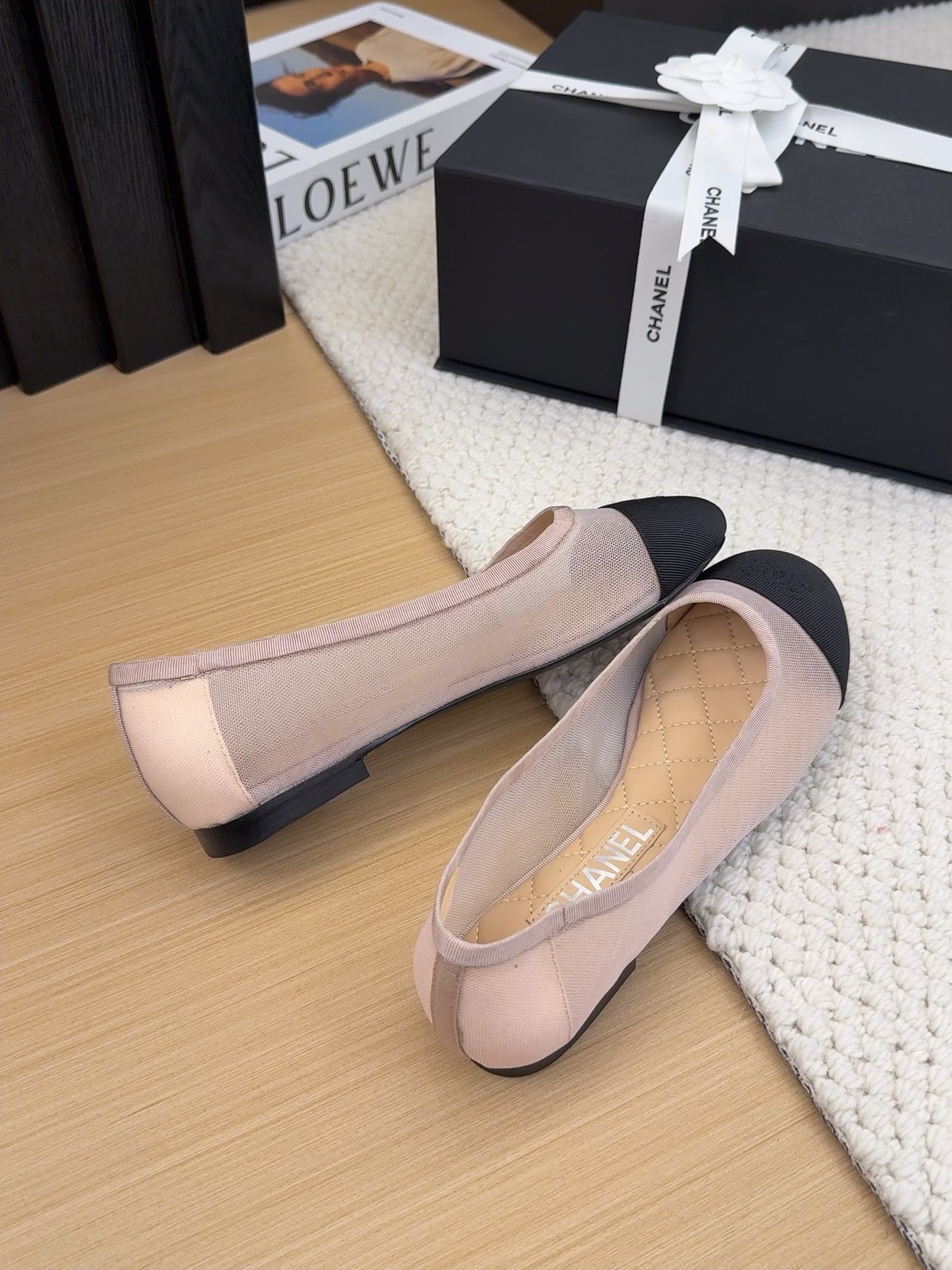 Elegant Women's Ballet Flats - Inspired by Chanel - Classic Design 2 i1742196739 7589 0