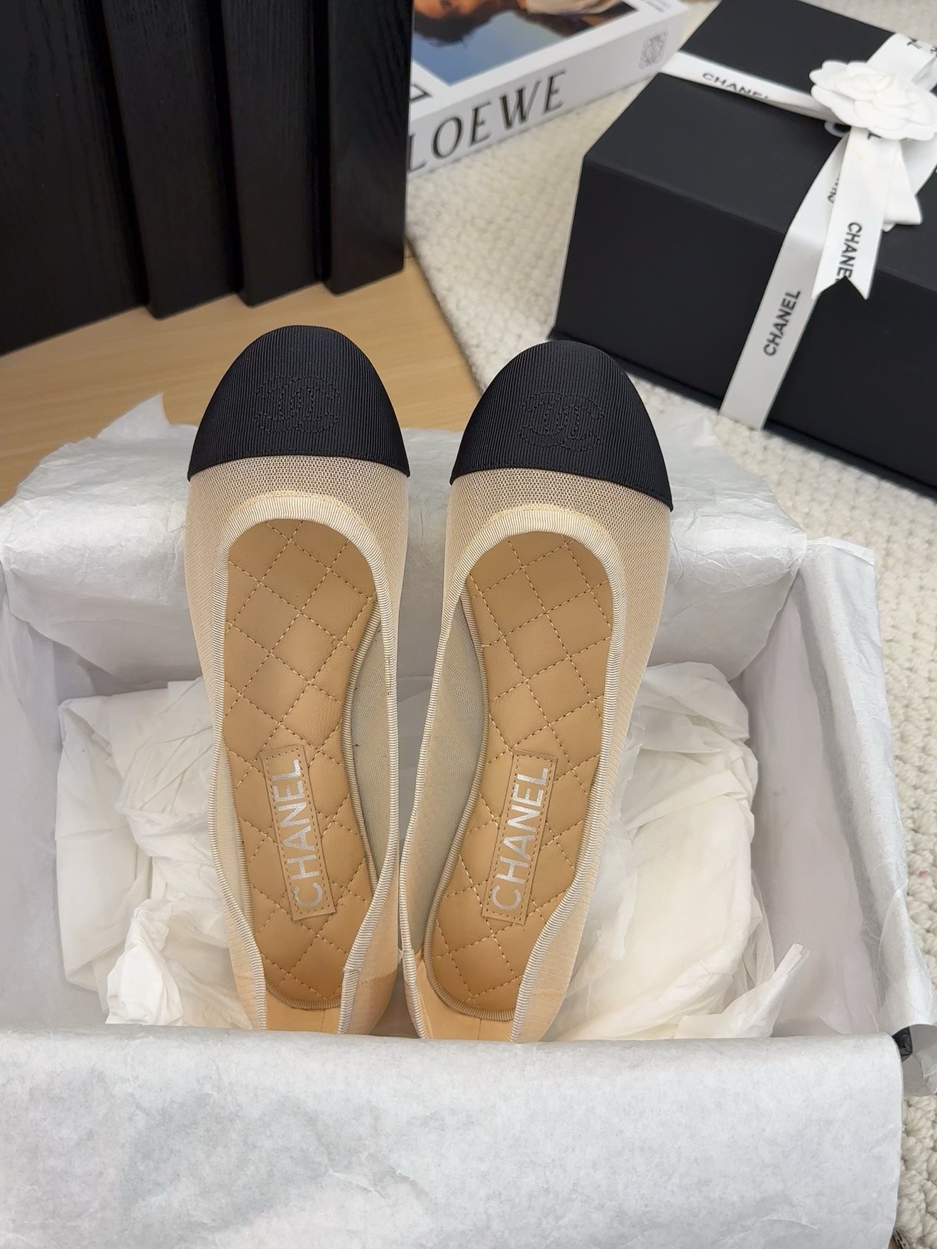 Elegant Chanel 25 Ballet Flats - Authentic Italian Design 6 i1742196774 9666 4