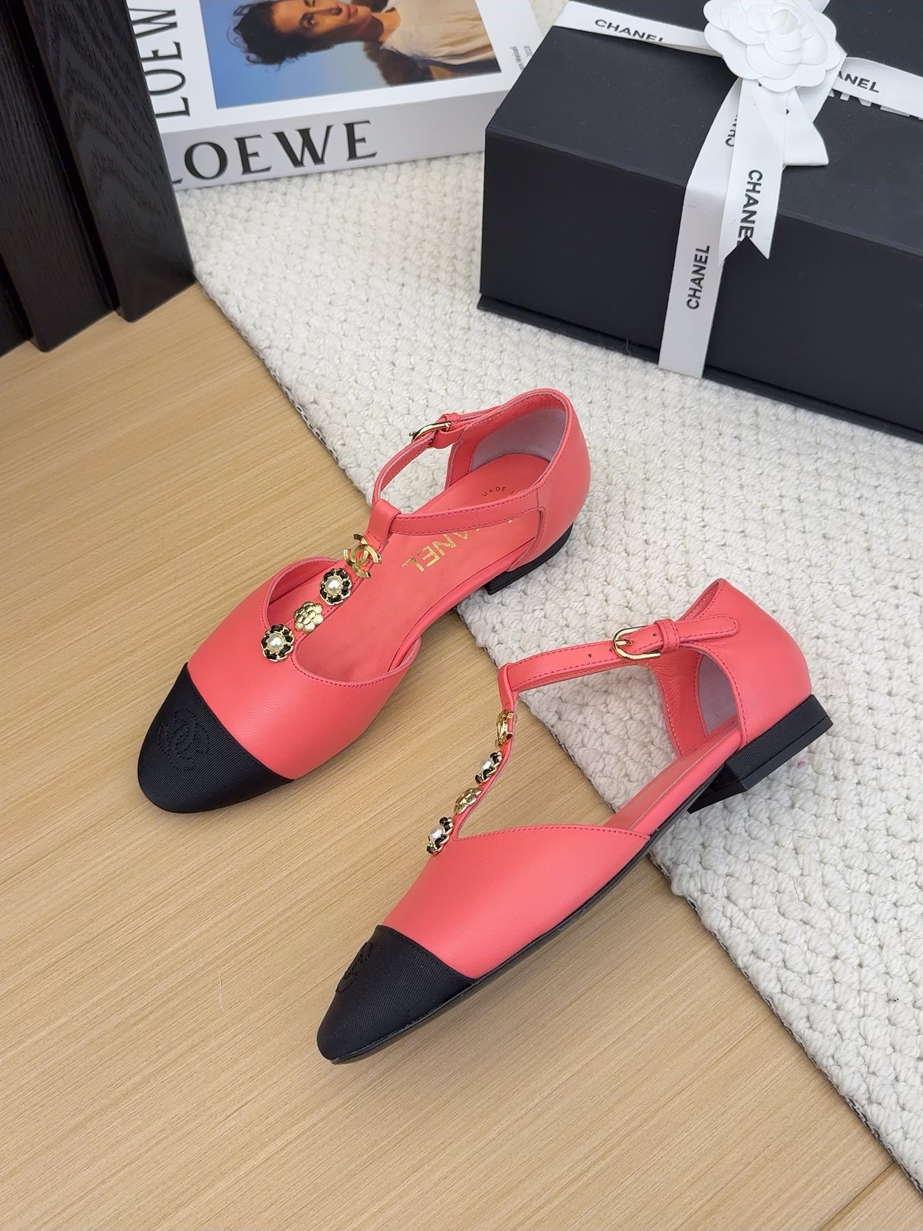 Elegant Ballet Flats - Leather T-Strap Pointed Toe Shoes for Women 2 i1742499162 1180 2