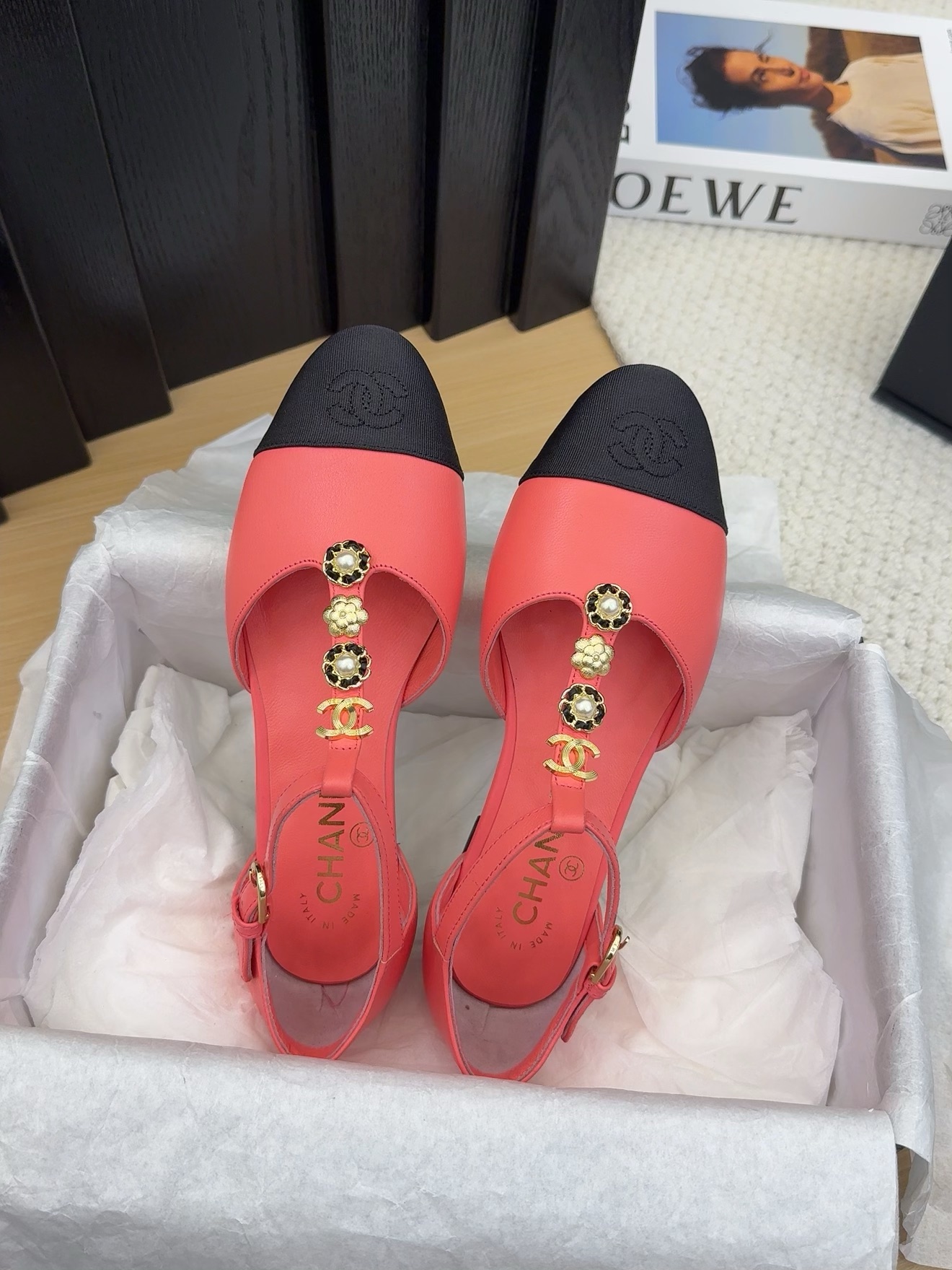 Elegant Ballet Flats - Leather T-Strap Pointed Toe Shoes for Women 7 i1742499162 378 6