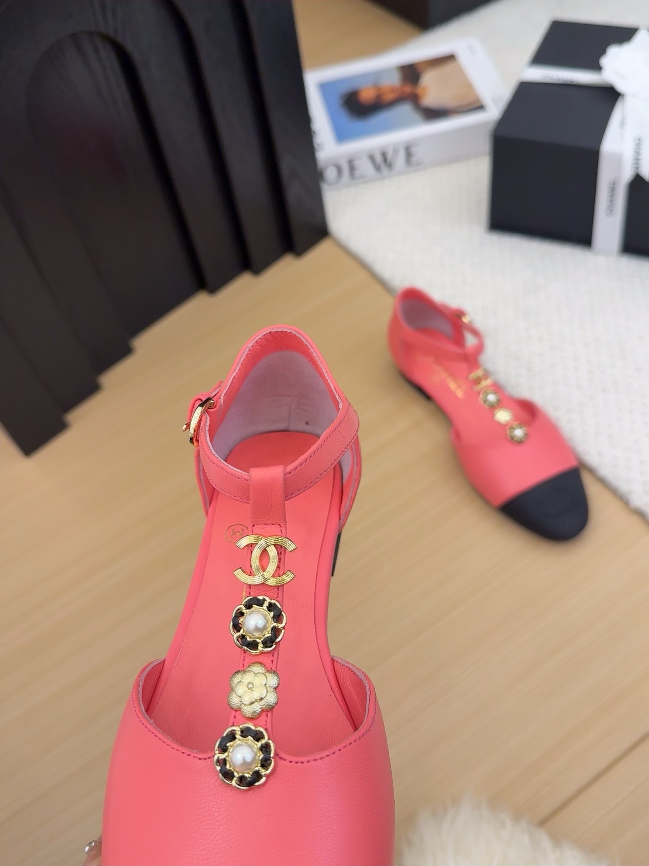 Elegant Ballet Flats - Leather T-Strap Pointed Toe Shoes for Women 5 i1742499163 4135 8