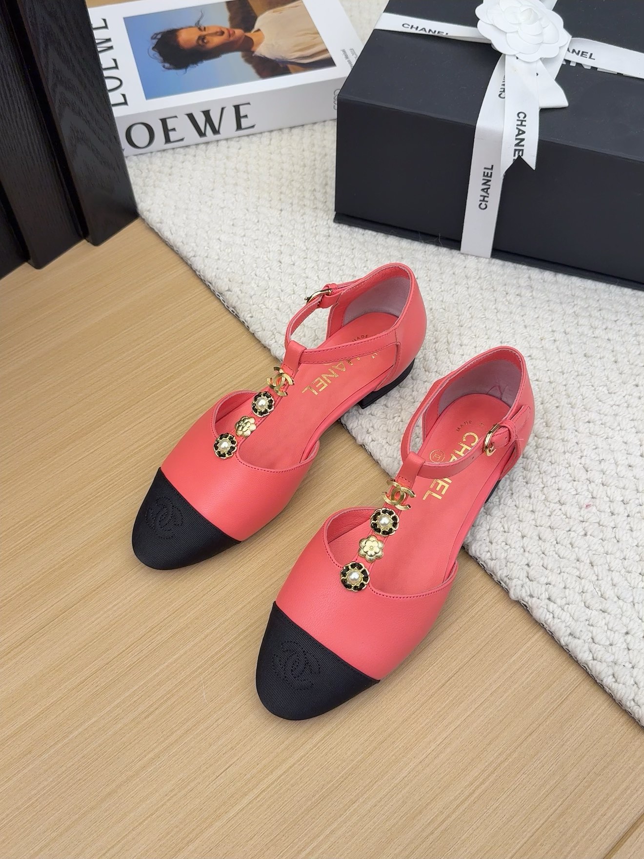 Elegant Ballet Flats - Leather T-Strap Pointed Toe Shoes for Women 3 i1742499163 7025 7
