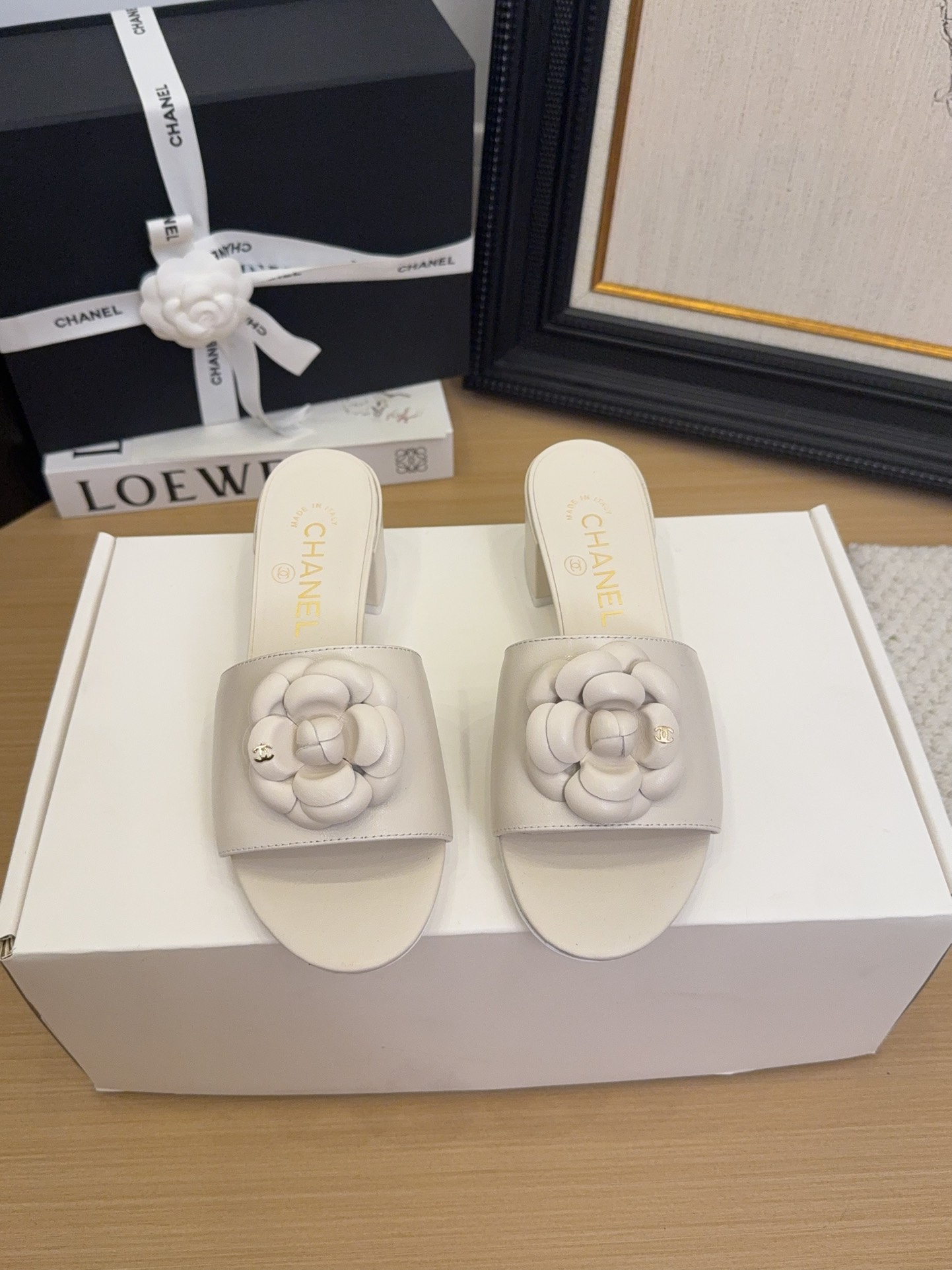 Elegant Women's Sandals with Camellia Flower Design | Comfortable Heel Height 3 i1744199673 5509 8