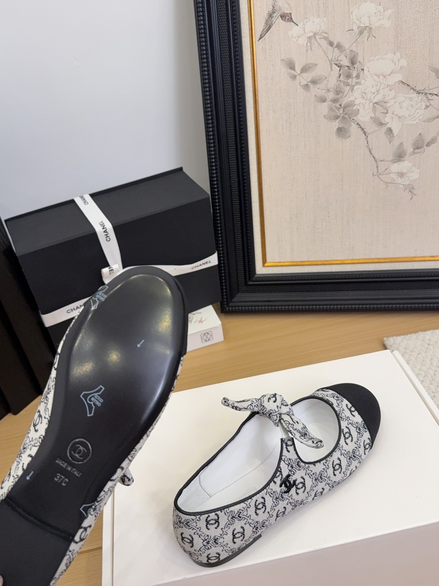 Elegant Women's Chanel Inspired Mary Jane Flats with Bow Detail 10 i1744209961 1787 6