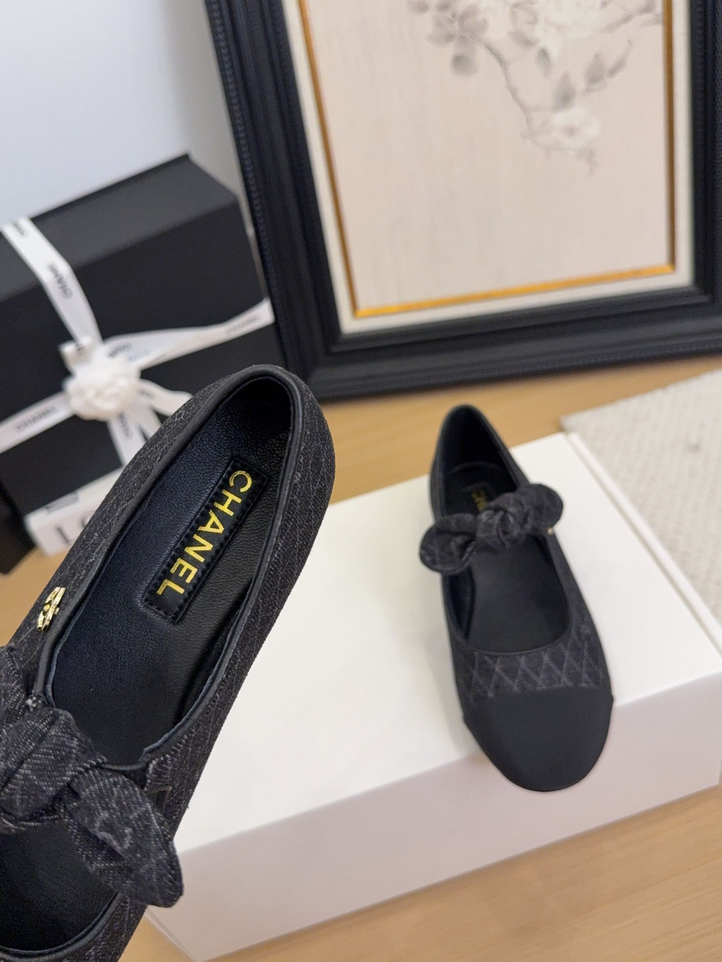 Elegant Women's Ankle Strap Pointed-Toe Bowknot Ballet Flats 8 i1744210038 1815 6