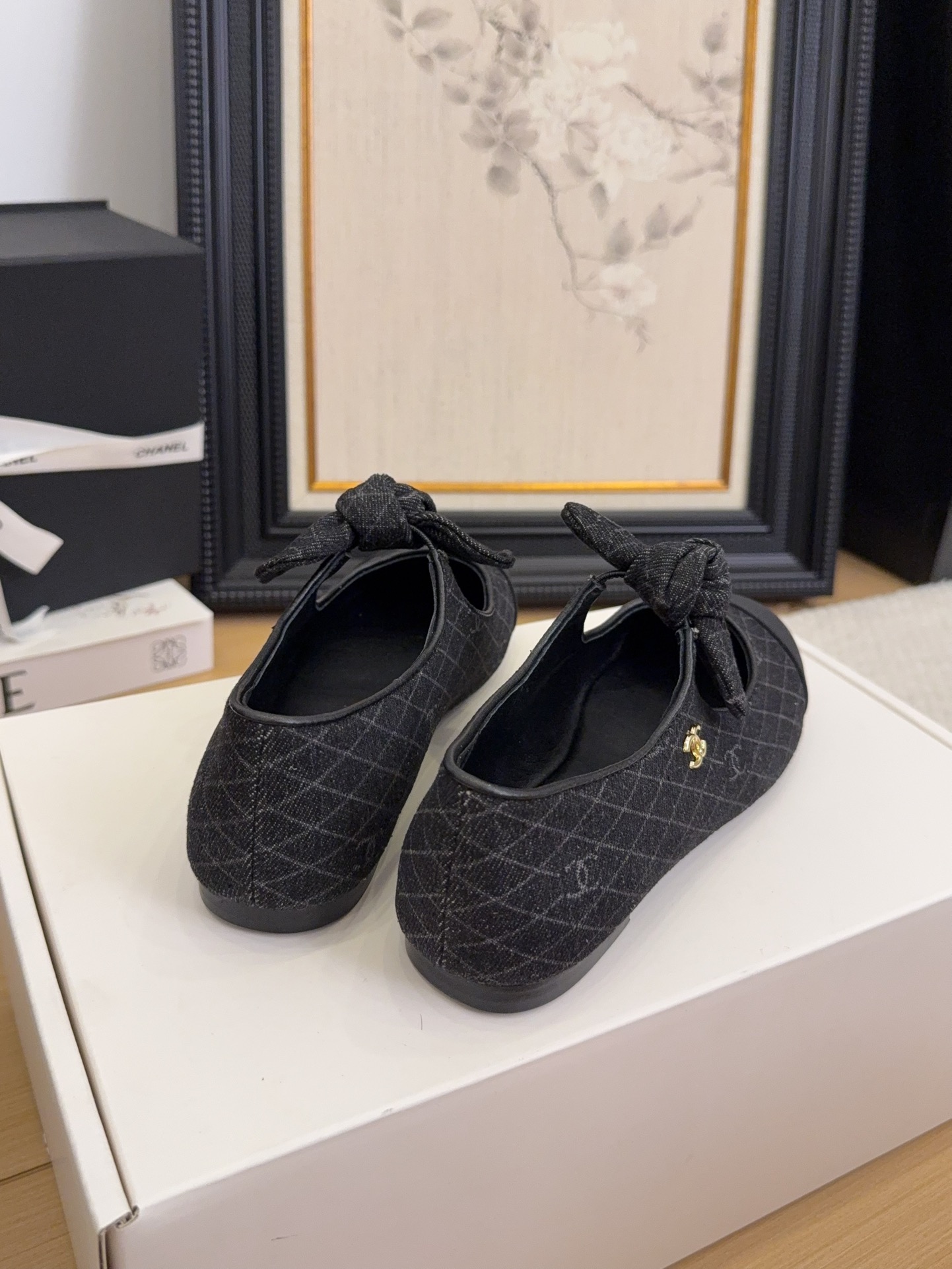 Elegant Women's Ankle Strap Pointed-Toe Bowknot Ballet Flats 6 i1744210038 1848 7