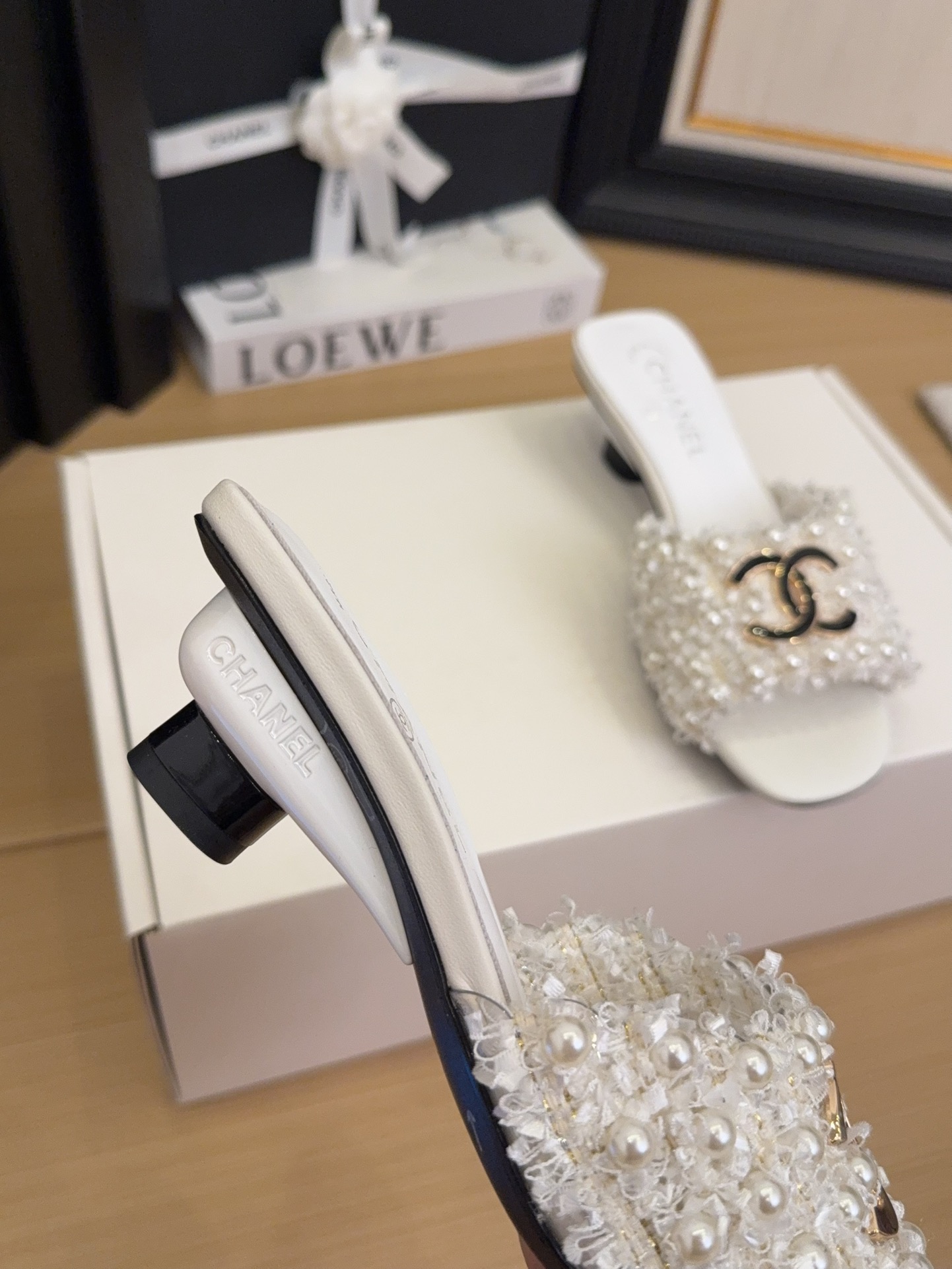 Elegant Pearl Embellished Mules - Comfortable Heel Height, Sizes 35-39 5 i1744709383 1715 8