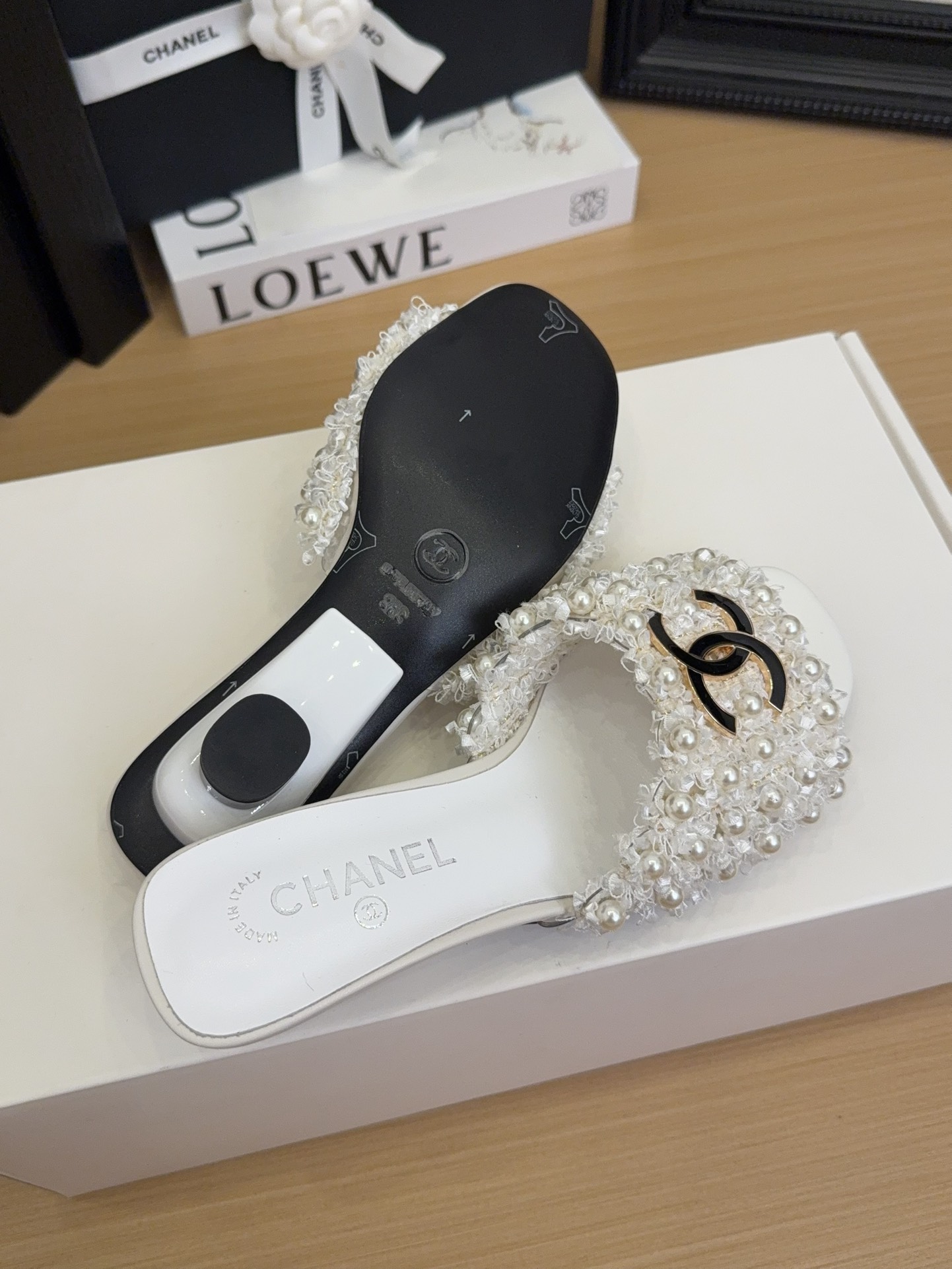 Elegant Pearl Embellished Mules - Comfortable Heel Height, Sizes 35-39 10 i1744709383 3859 5