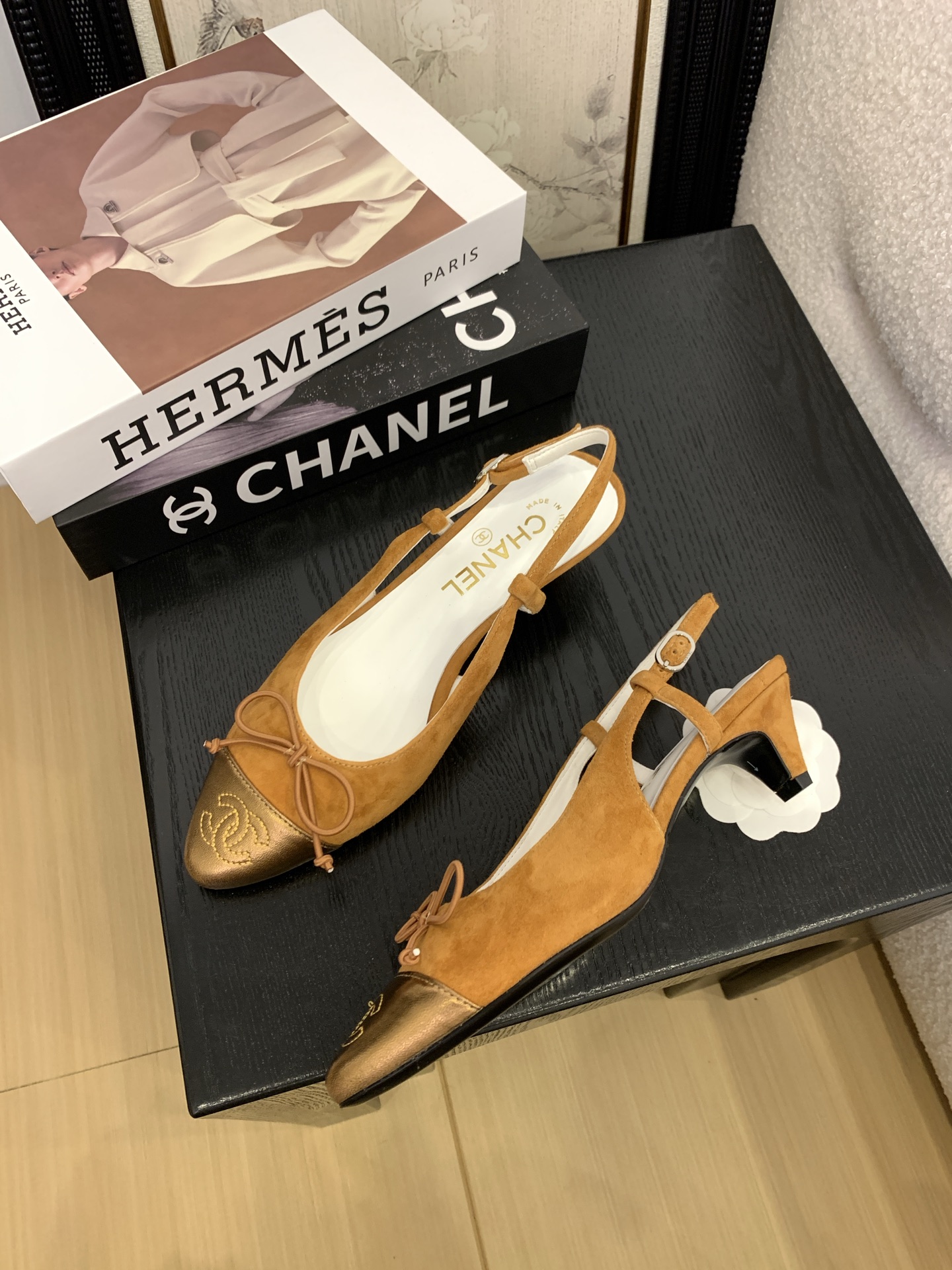 Elegant Slingback Heels, Designer Inspired Shoes, Classic Style, Comfortable Fit 2 i1745230784401 7027 0 8