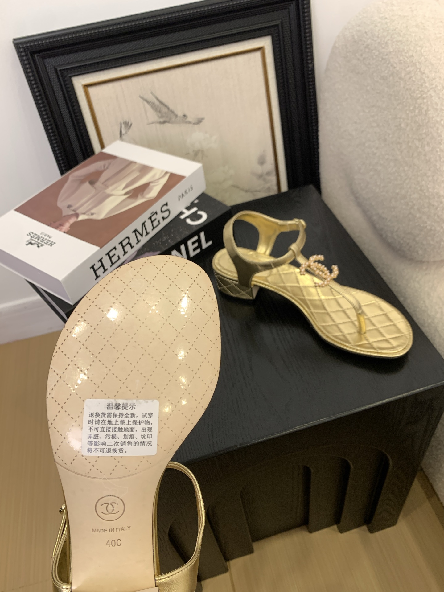 Chanel Pearl Embellished Thong Sandals - Classic Style, Ultimate Comfort 6 i1745405060778 1242 0 4