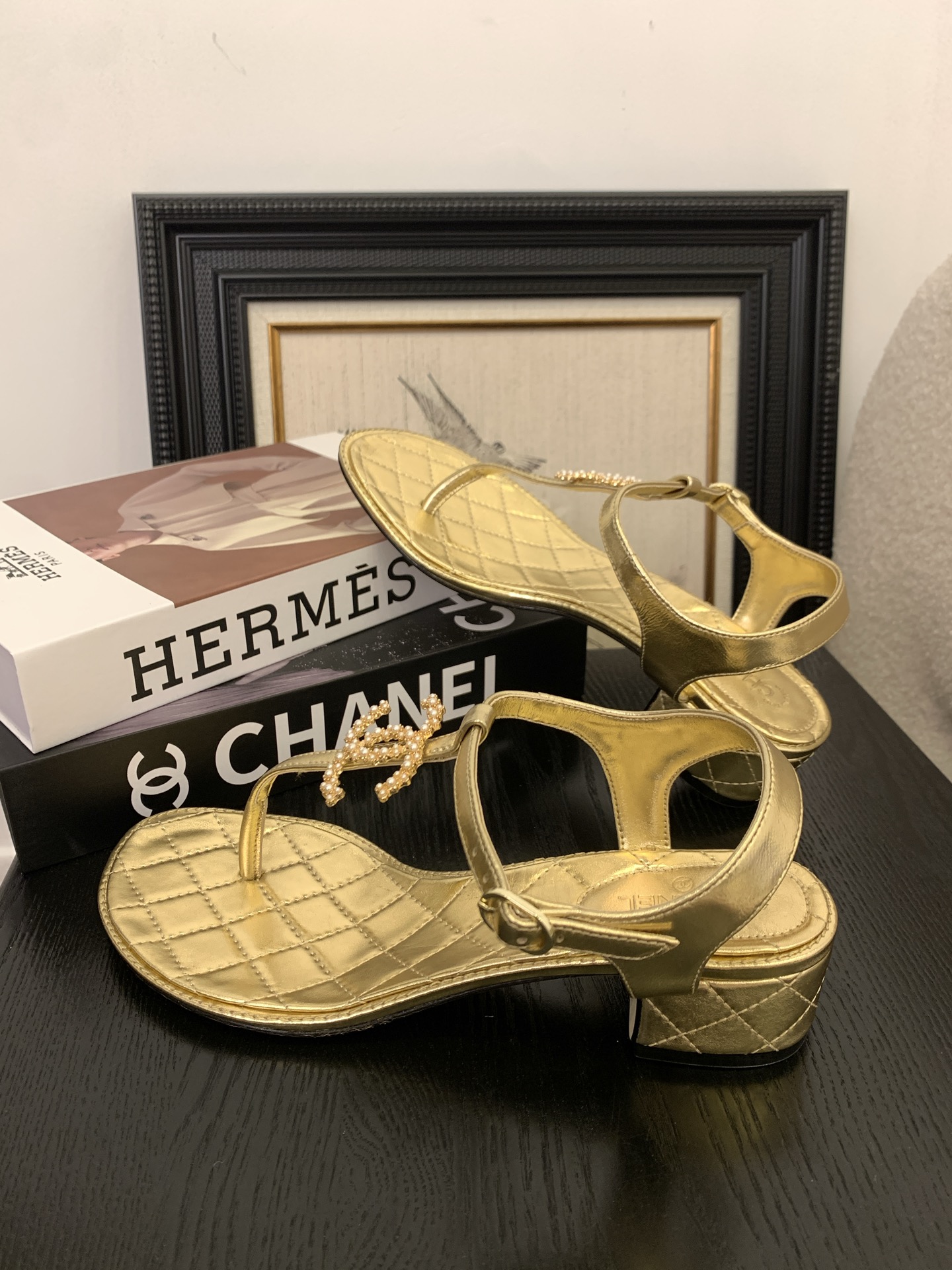 Chanel Pearl Embellished Thong Sandals - Classic Style, Ultimate Comfort 8 i1745405062965 5626 0 5