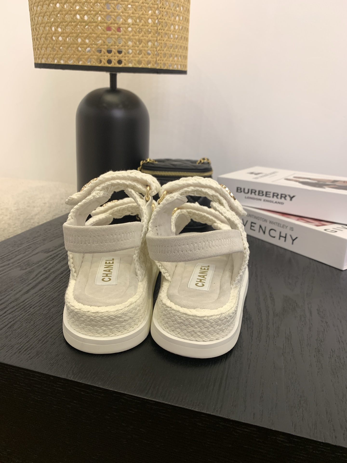 Chanel Women's White Crochet Sandals With CC Logo, Authentic Italian Packaging 7 i1745731818933 5778 0 5