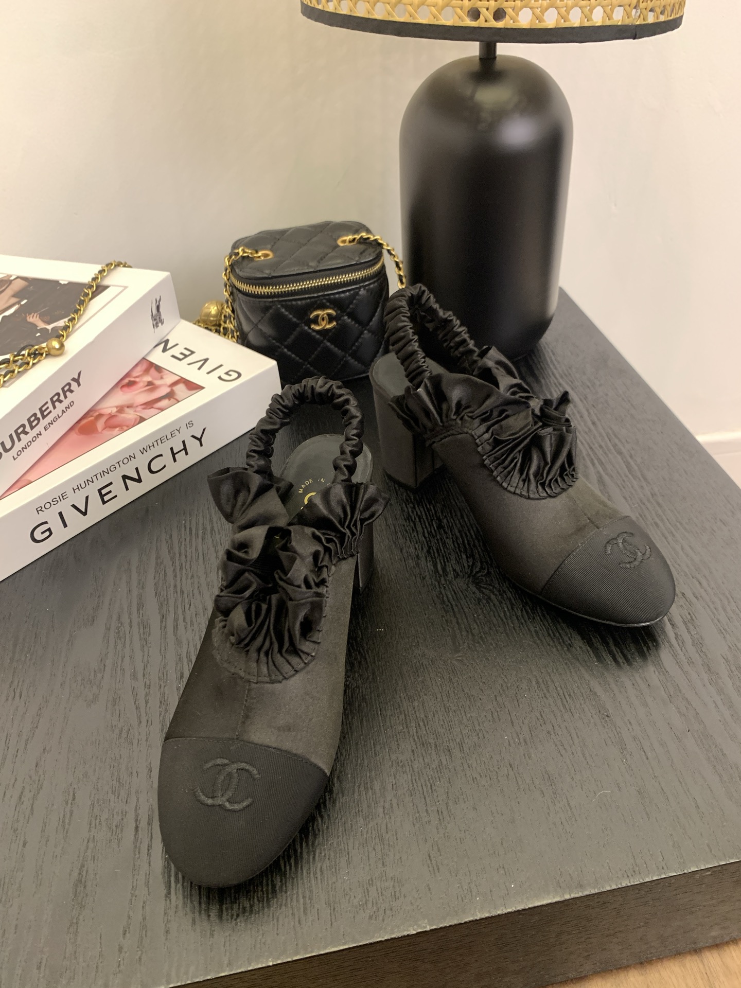 Elegant Chanel 25 Slingback Heels with Ruffle Detail - Authentic Italian Craftsmanship 5 i1745743564443 1996 0 2