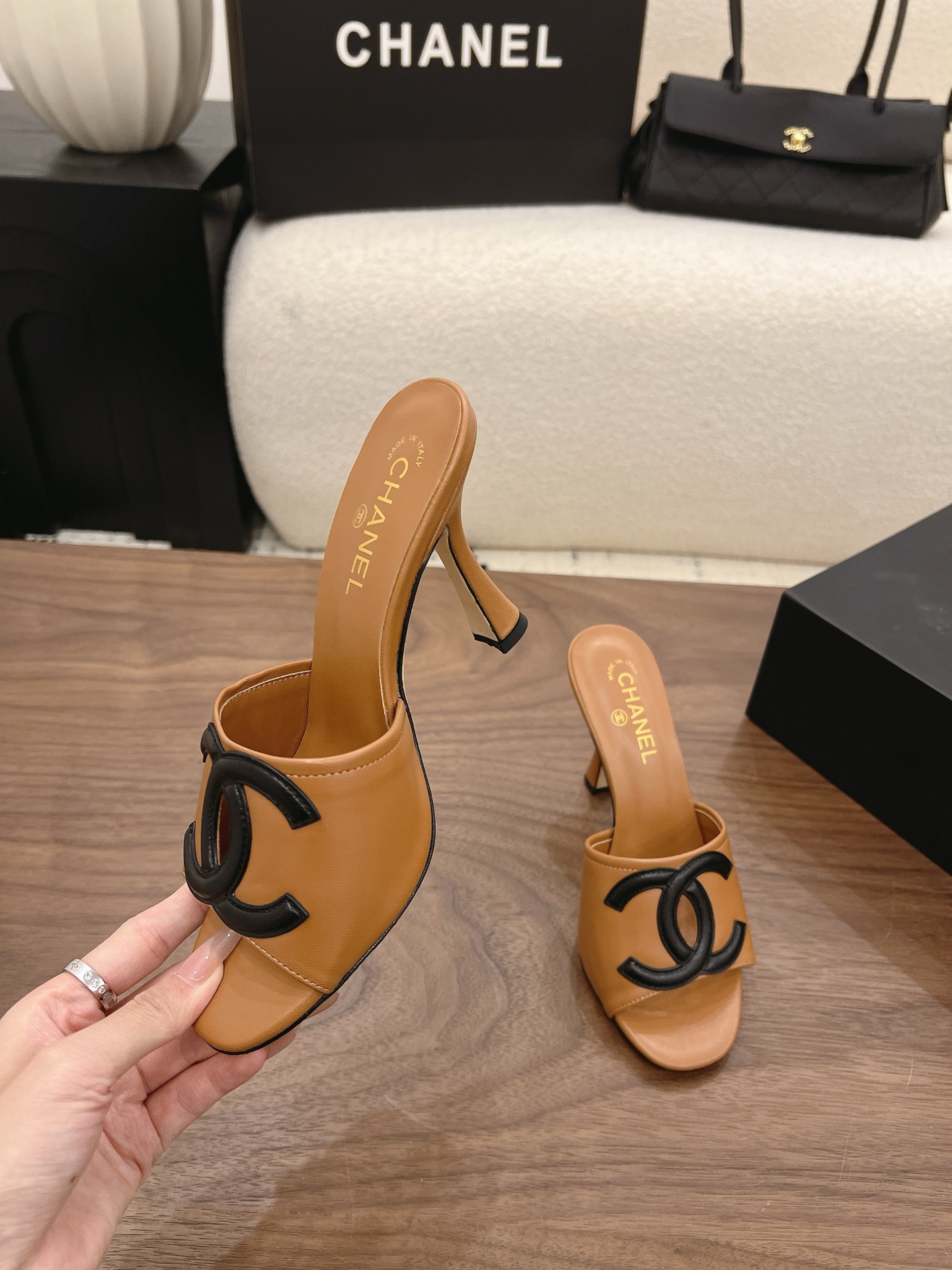 Chanel Mules