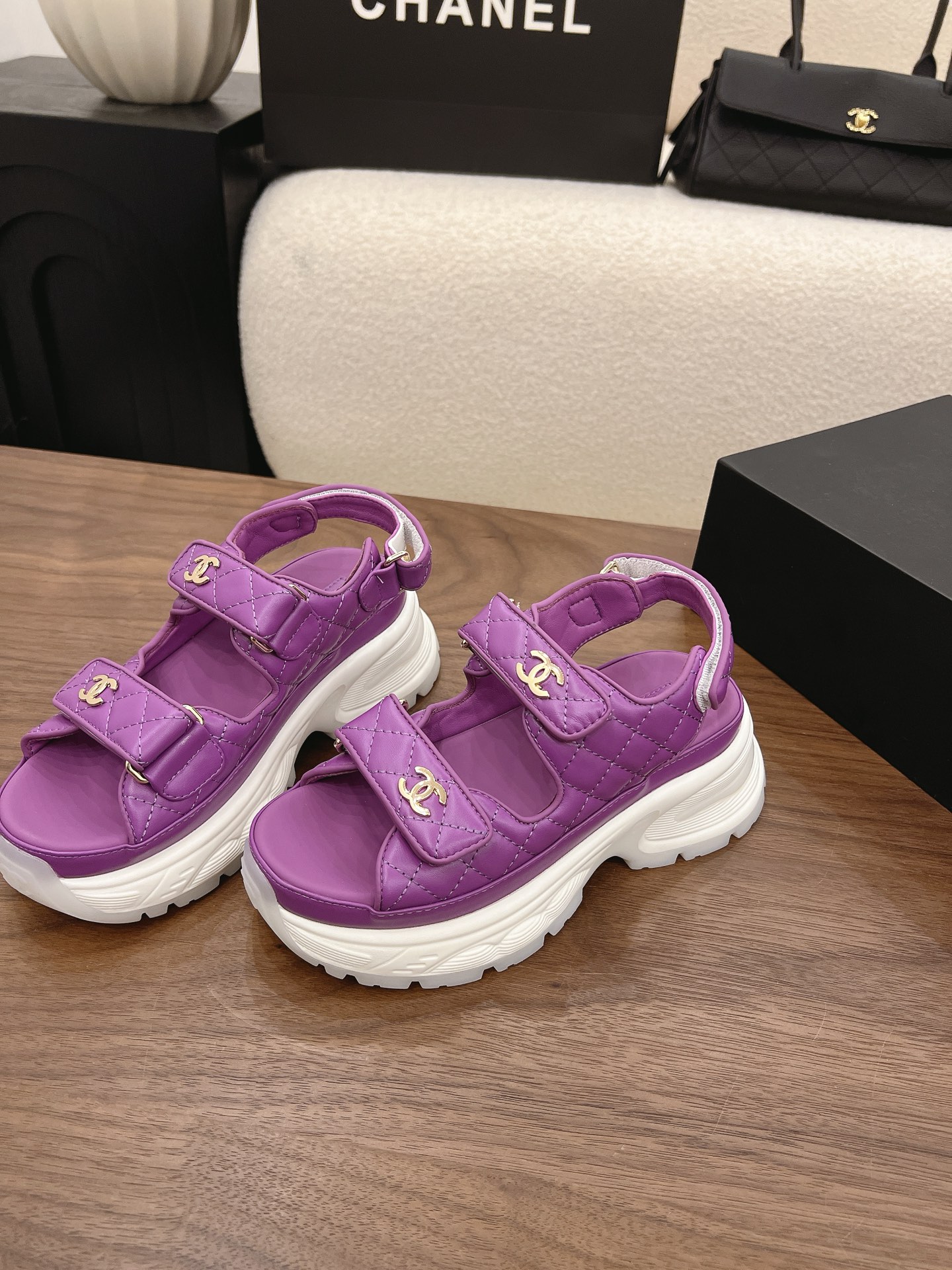 爱马仕 Hermès 经典高奢皮鞋男鞋女鞋鞋履高跟鞋 #D6EDEBF8 3