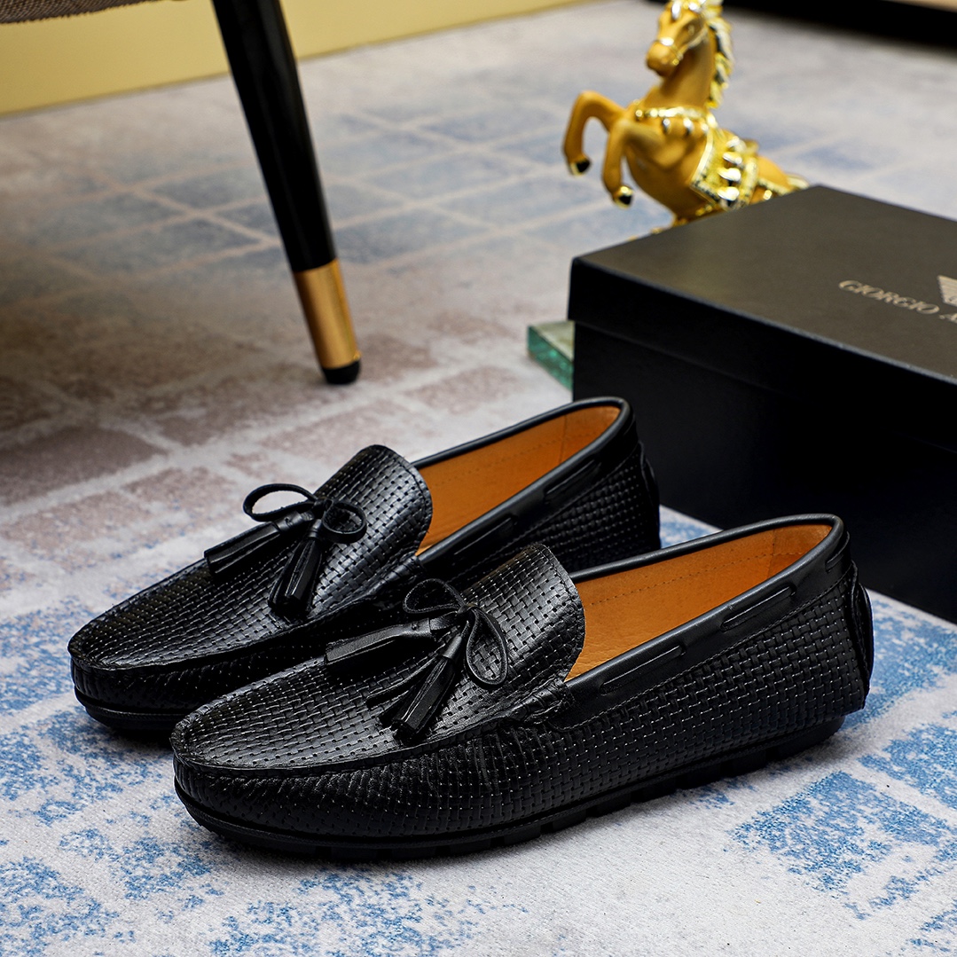 Factory precio [Armani] Armani nuevos zapatos casuales de soja, contador de uno a uno la producción