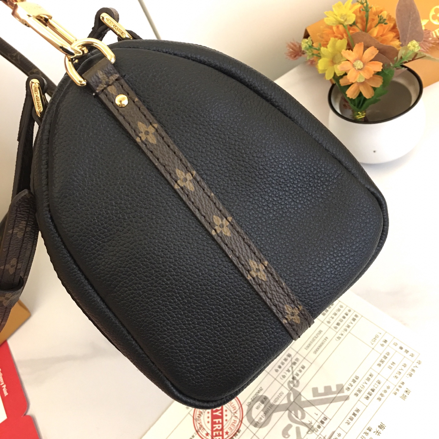 Louis Vuitton Express Small Handbag: Leather, Monogram Trim, Versatile Carry 7 i1755194068124 3709 0 5