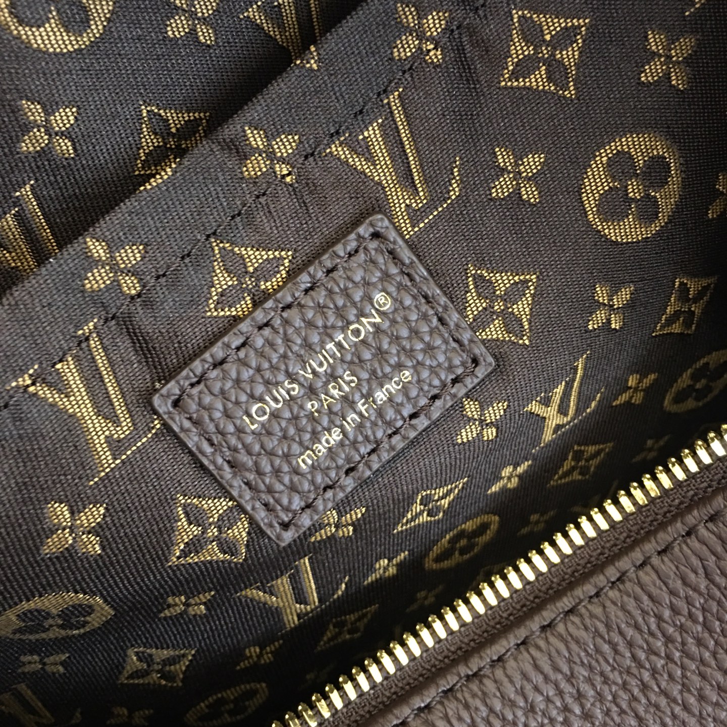Louis Vuitton Brown Leather Handbag Hobo Shoulder Bag M26397, 36x18.5x24 cm 9 i1756318395931 1765 0 7