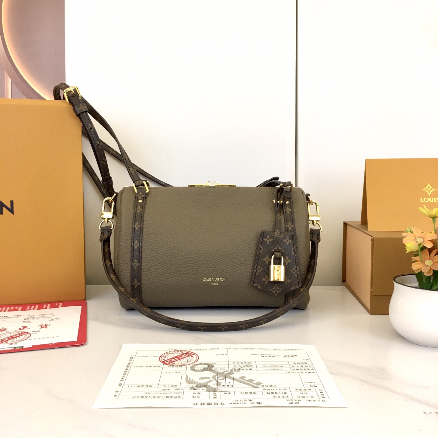Louis Vuitton Express Small Handbag, Monogram Leather, Urban Sophistication 4 i1756318720847 9349 0 3