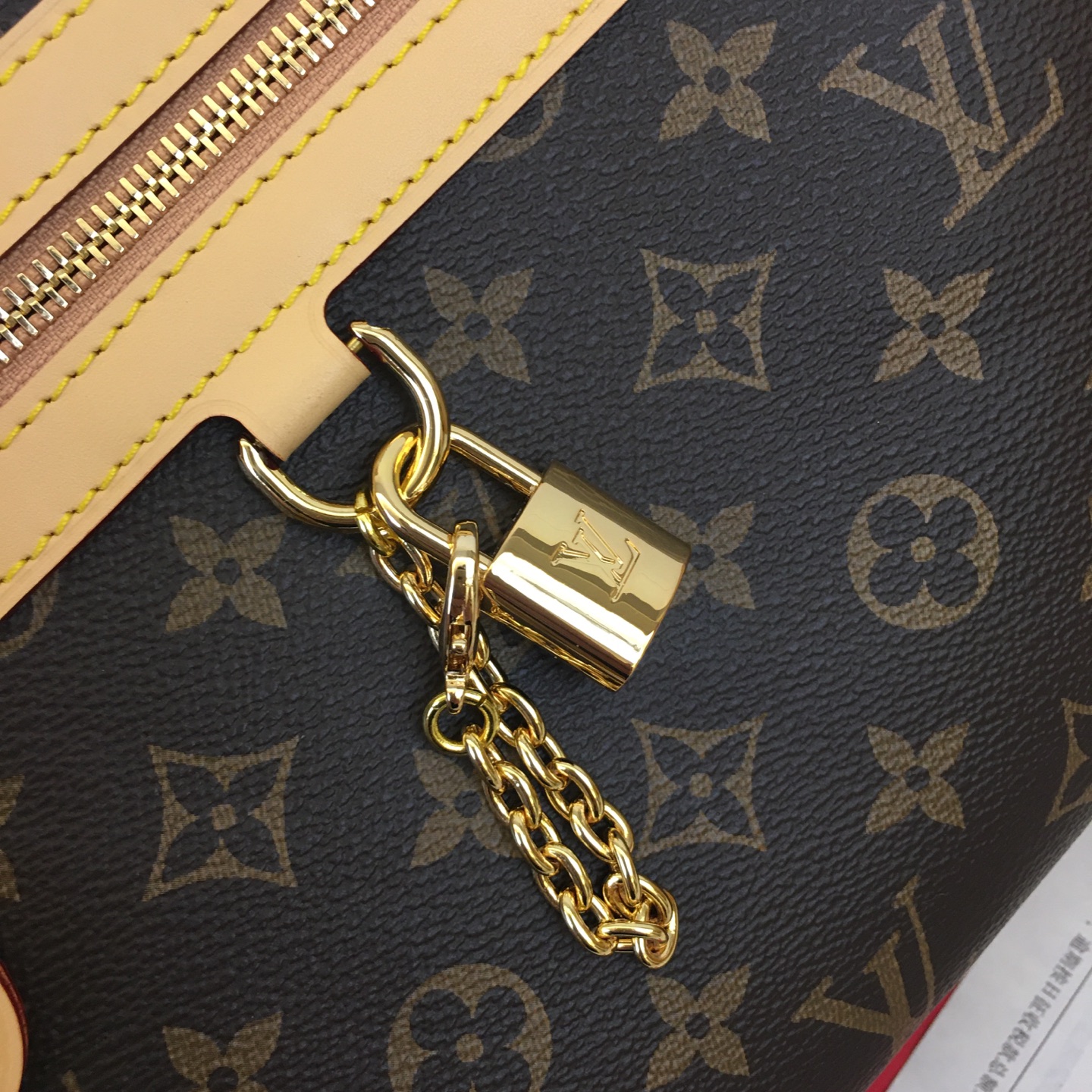 Louis Vuitton Ever More Small Handbag in Monogram Canvas with Gold Chain 4 i1758818746177 8403 0 3