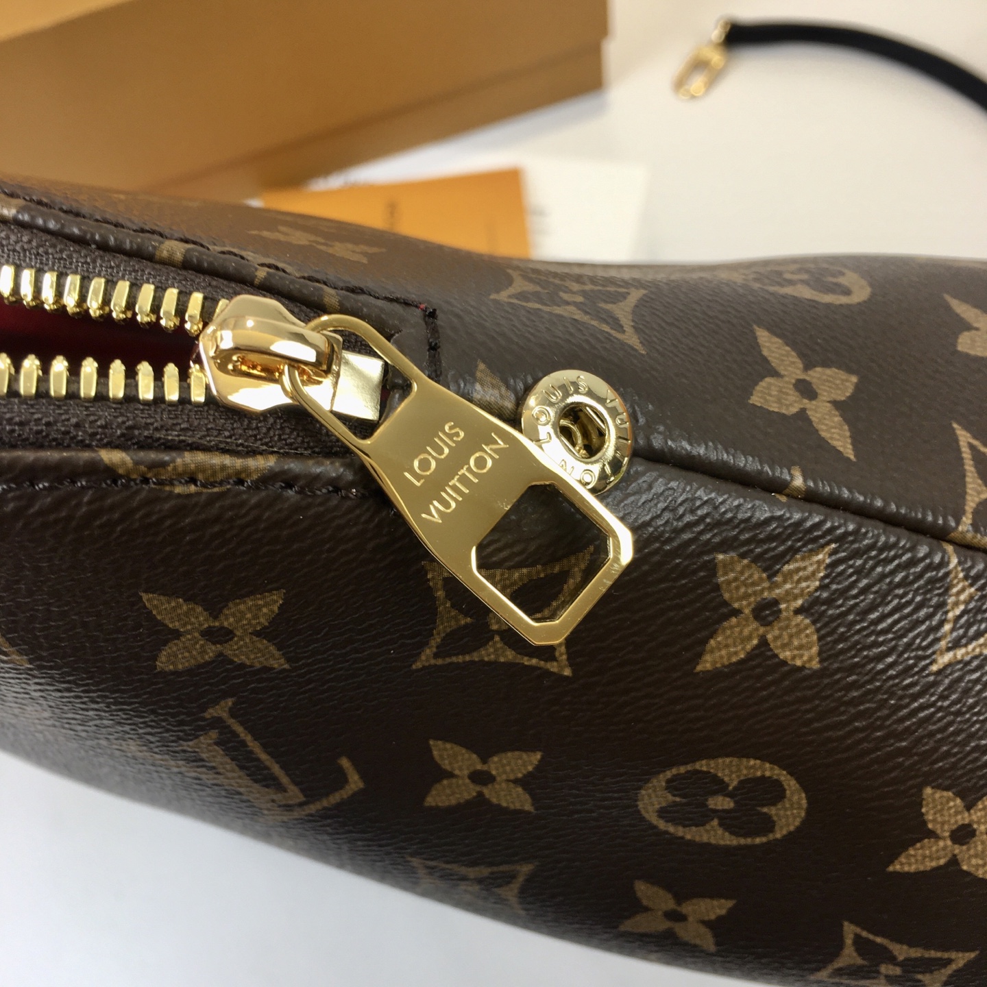 Louis Vuitton Ever More Small Handbag in Monogram Canvas with Gold Chain 7 i1758818746542 156 0 6