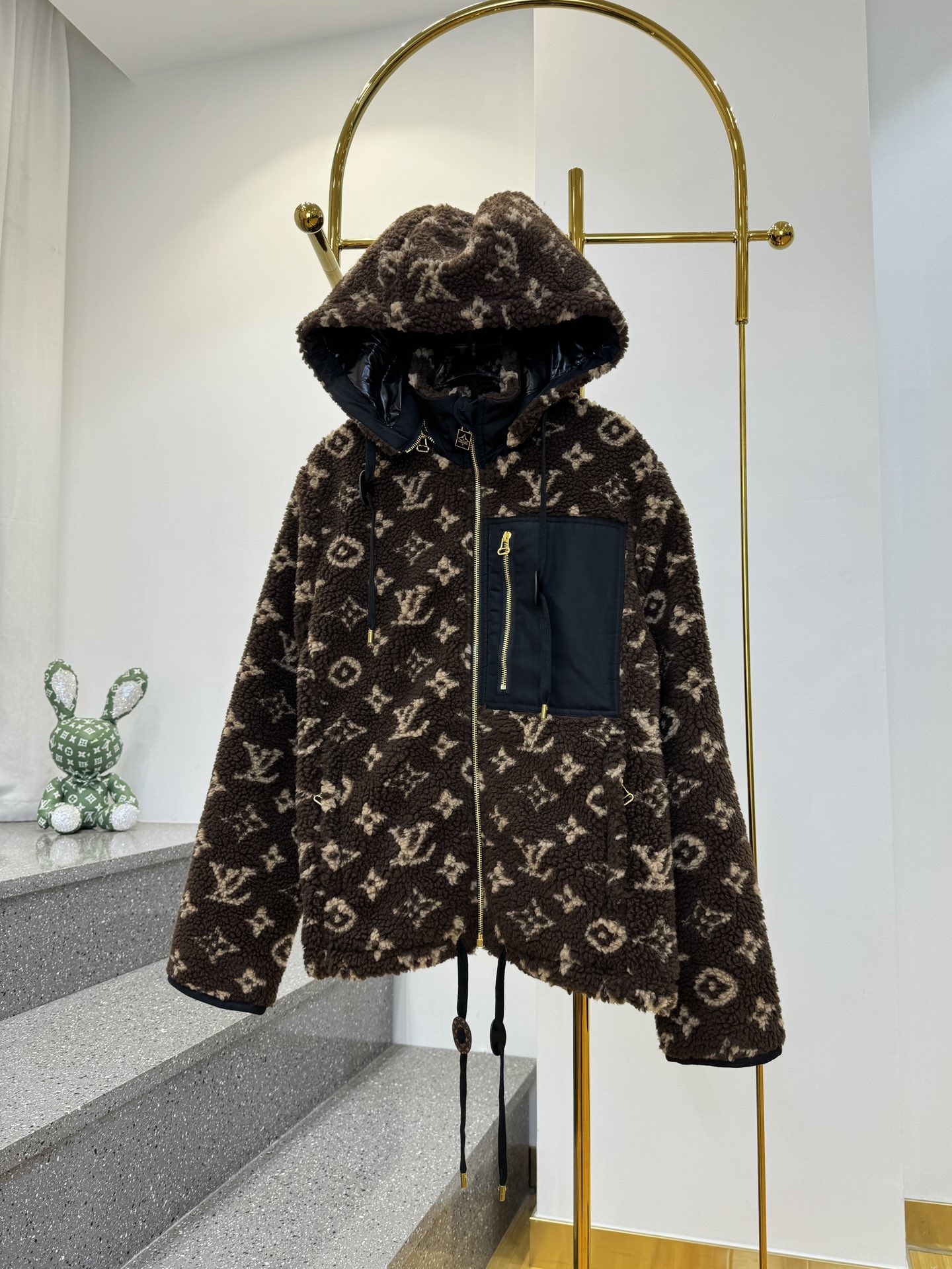 Louis Vuitton Clothing Coats & Jackets Lambswool Fall/Winter Collection Fashion