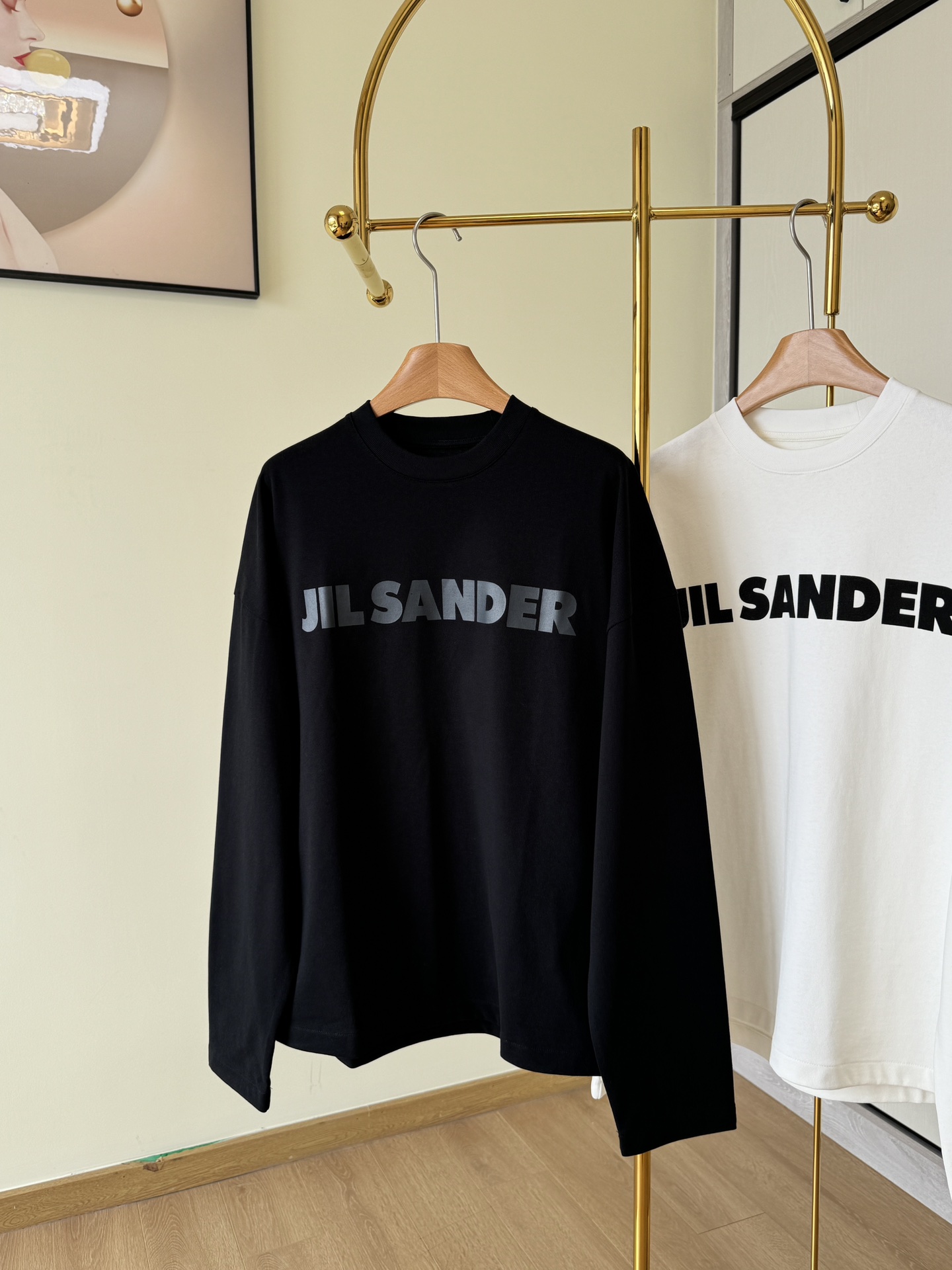 Jilsander23新品字母印花T恤INS欧美社交圈神仙单品！处处透露出高级感自带魅力与高奢气质！对于