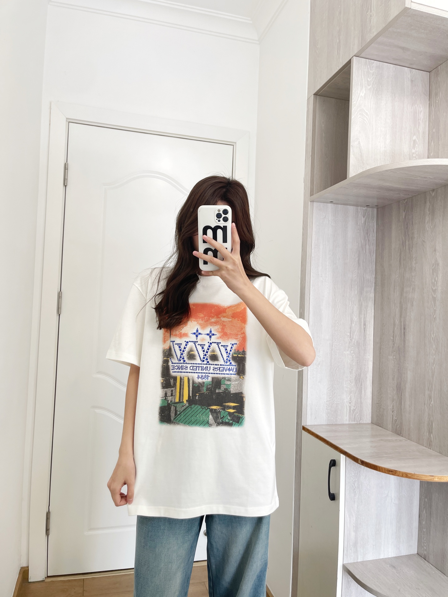 NO:315691,Model 166 98 wear S size loose effect, alexander wang19860909模特 166 98穿S码宽松效果,,alexander wang,Women's clothing