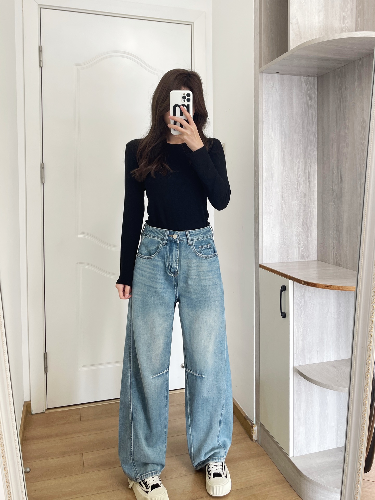 NO:315690,Model 166 98 wear M size loose effect, alexander wang19860909模特 166 98穿M码宽松效果,,alexander wang,Women's clothing