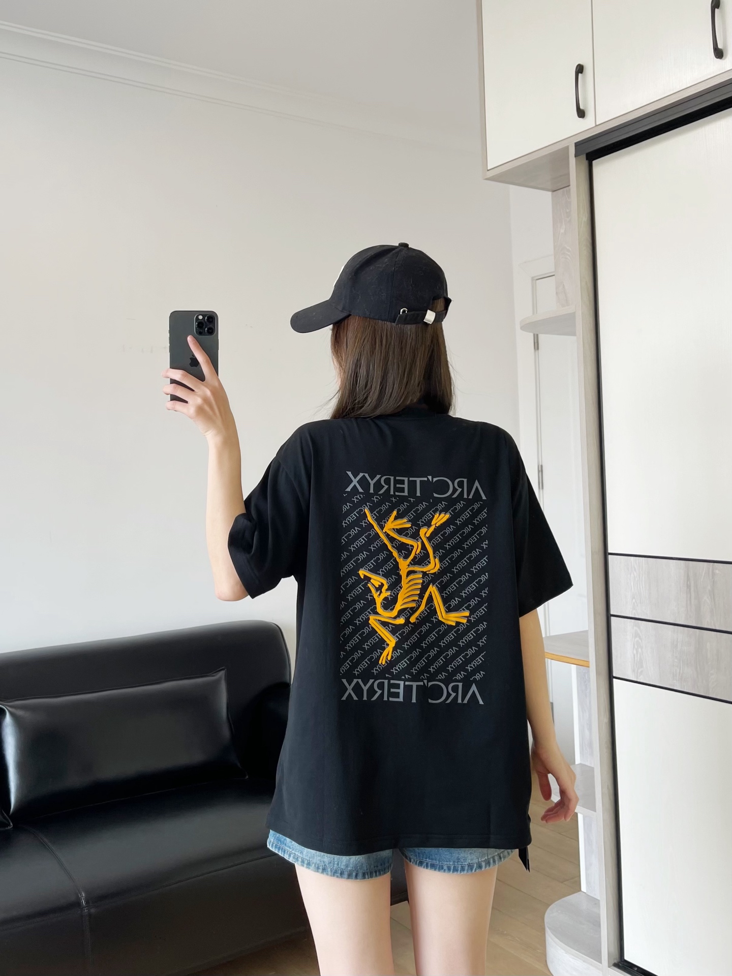 NO:307188,Model 166 98 wearing S-size effect, alexander wang19860909模特166 98穿S码效果,,alexander wang,Women's clothing