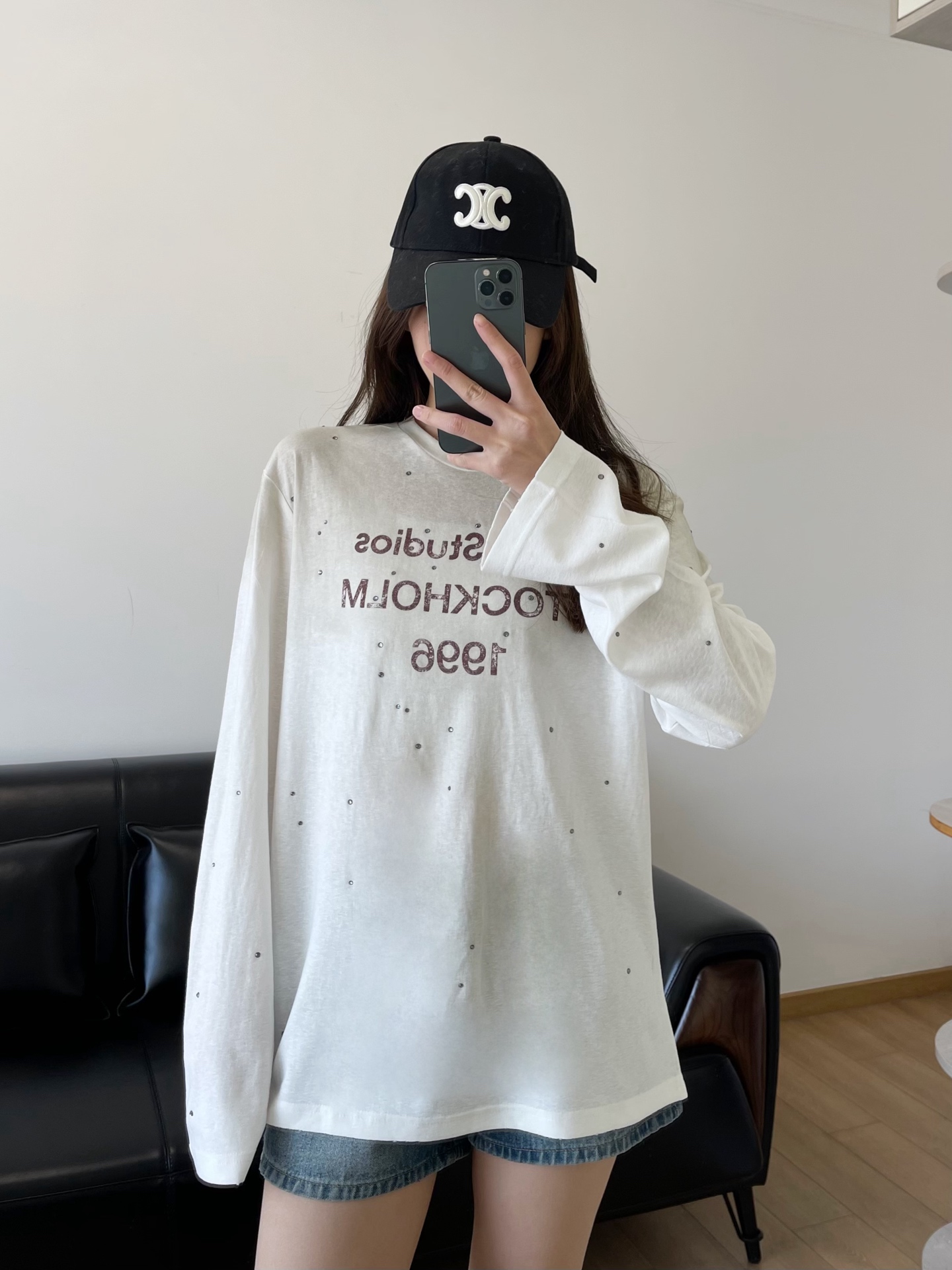 NO:311860,Model 166 98 wear S size loose effect, alexander wang19860909模特166 98穿S码宽松效果,,alexander wang,Women's clothing