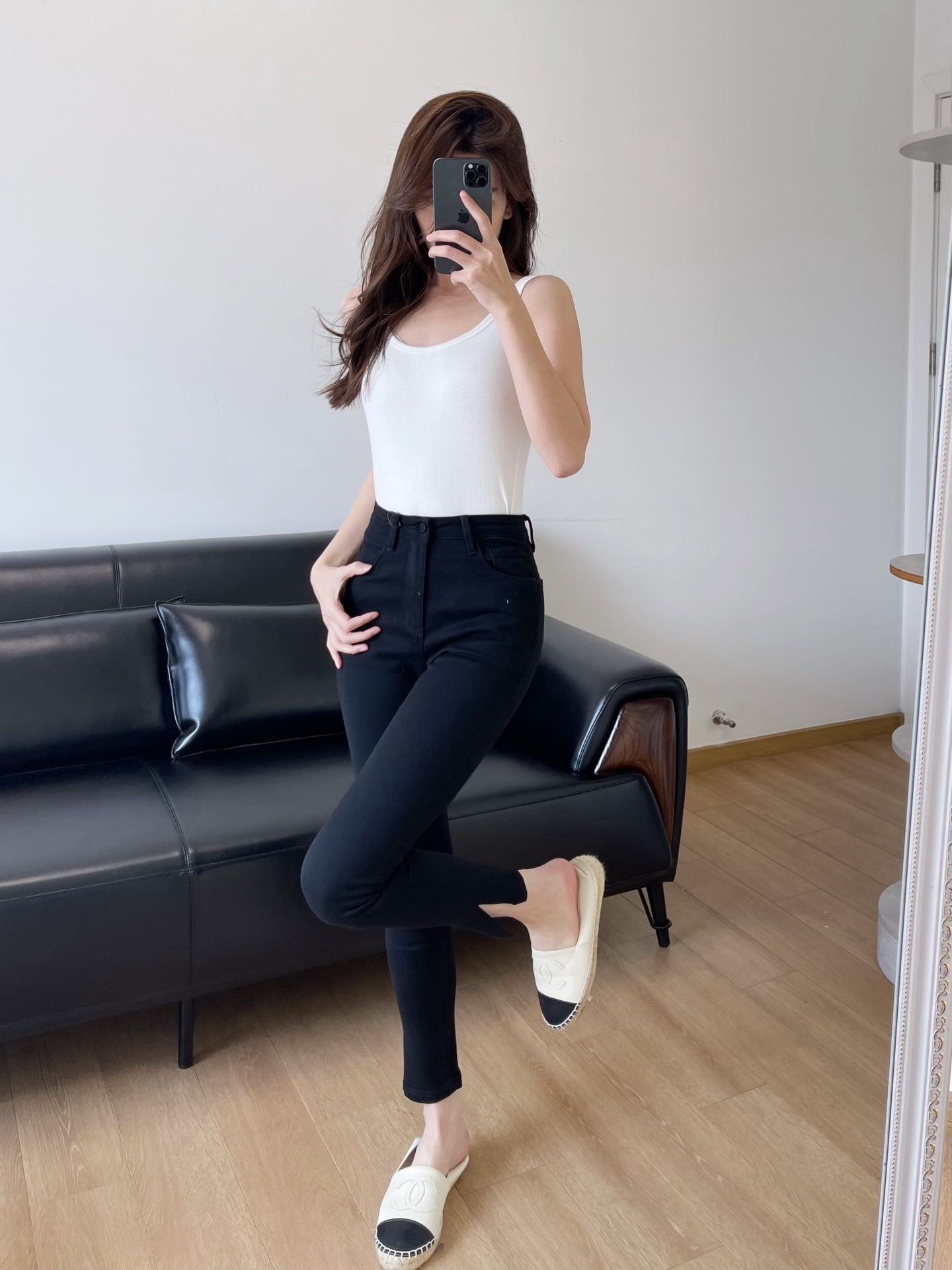 NO:320509,Model 166 98 wears 26 size slim fit, alexander wang19860909模特166 98穿26码修身,,alexander wang,Women's clothing