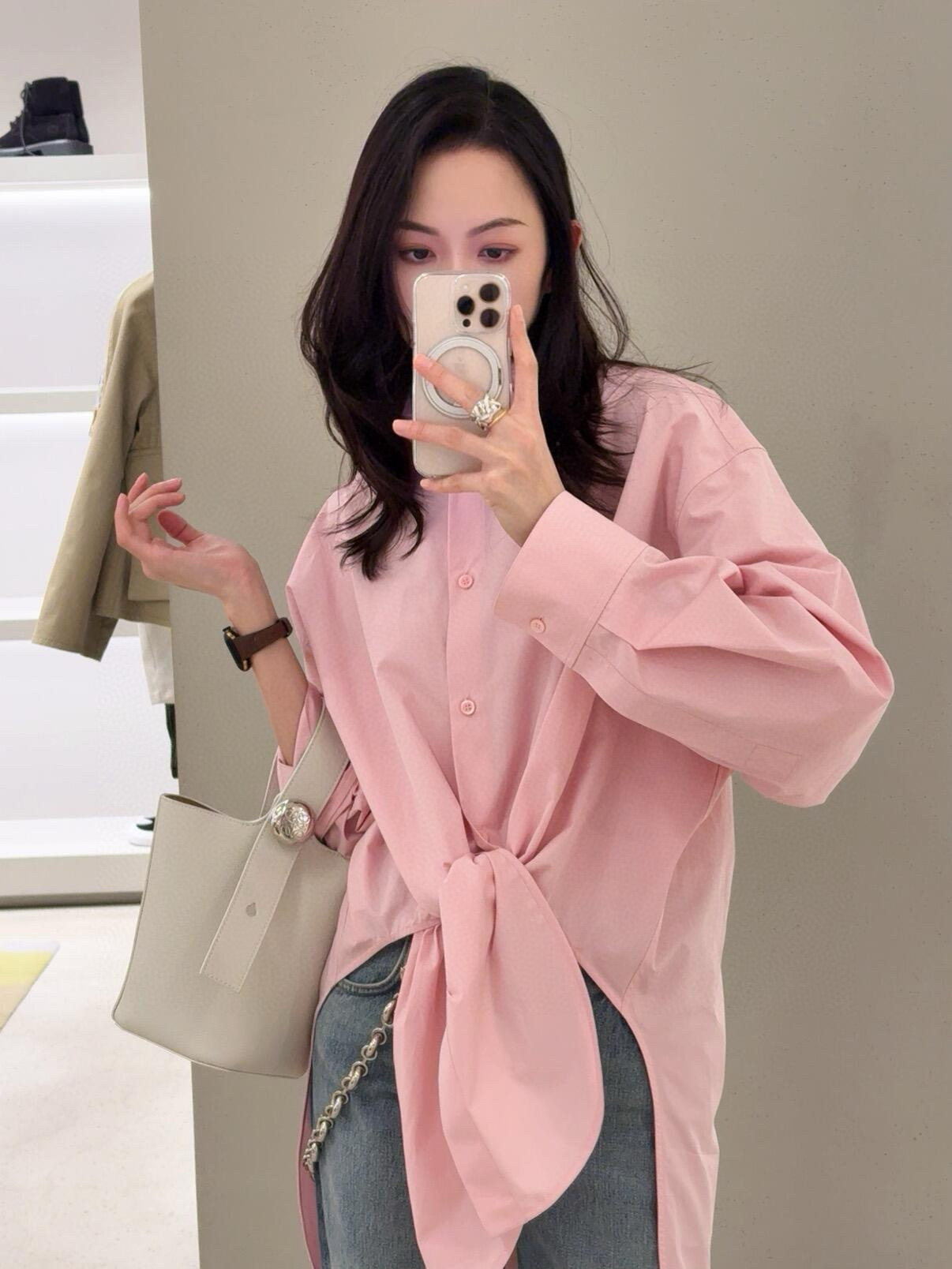 NO:320897,This fan is amazing!  Comes with a lazy and casual feel~, alexander wang19860909这个粉好绝！自带一种慵懒随性的feel~,,alexander wang,Women's clothing