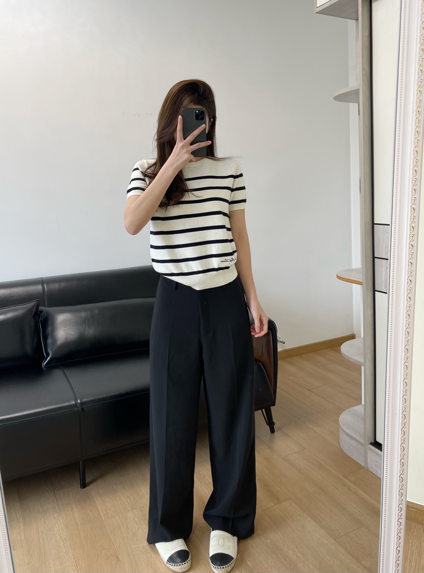 NO:323443,Model 166 98 wears M size and is more suitable for wearing S size, alexander wang19860909模特166 98穿M码腰围偏大 穿S码合适,,alexander wang,Women's clothing